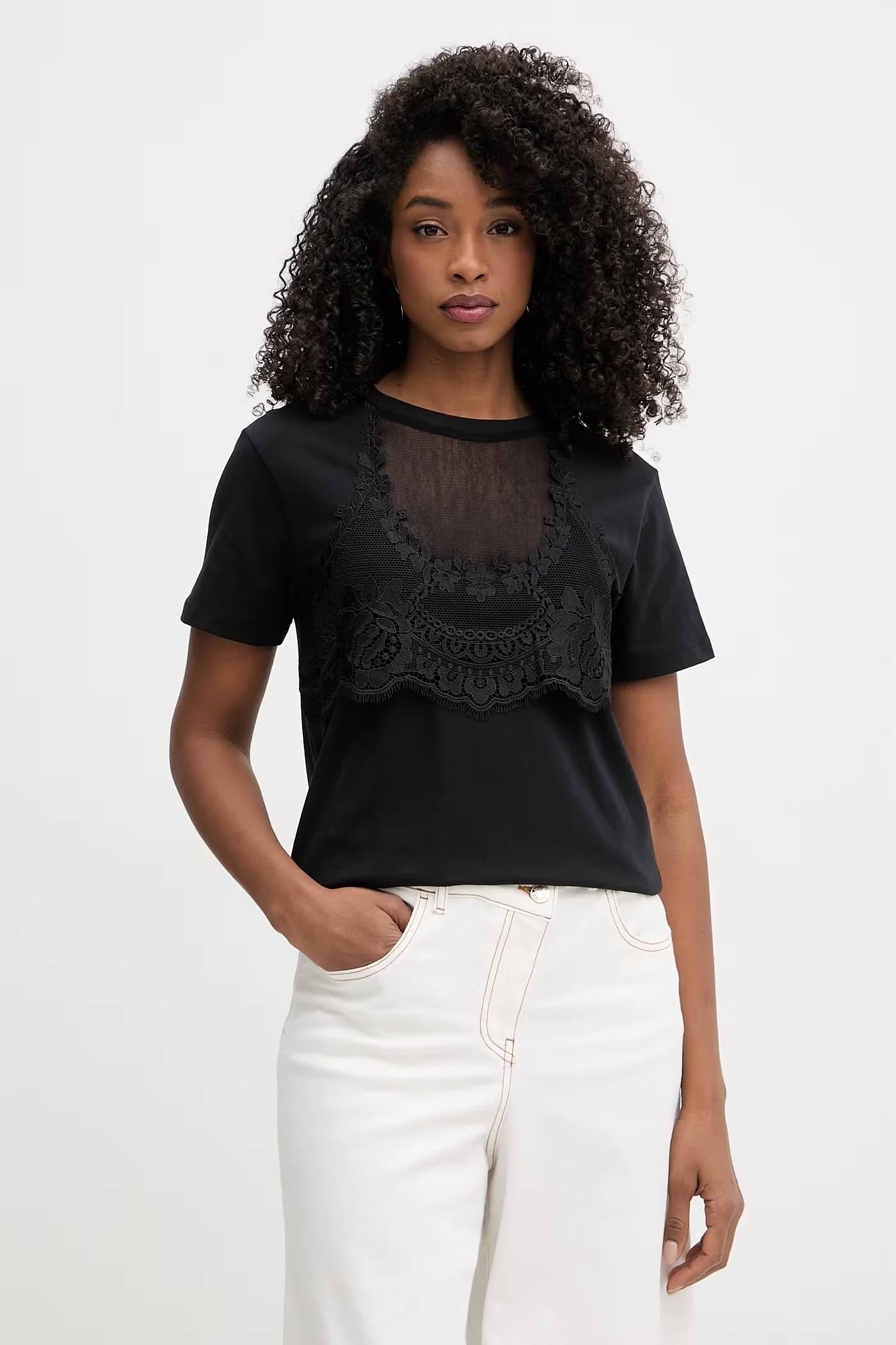 Женская хлопковая футболка