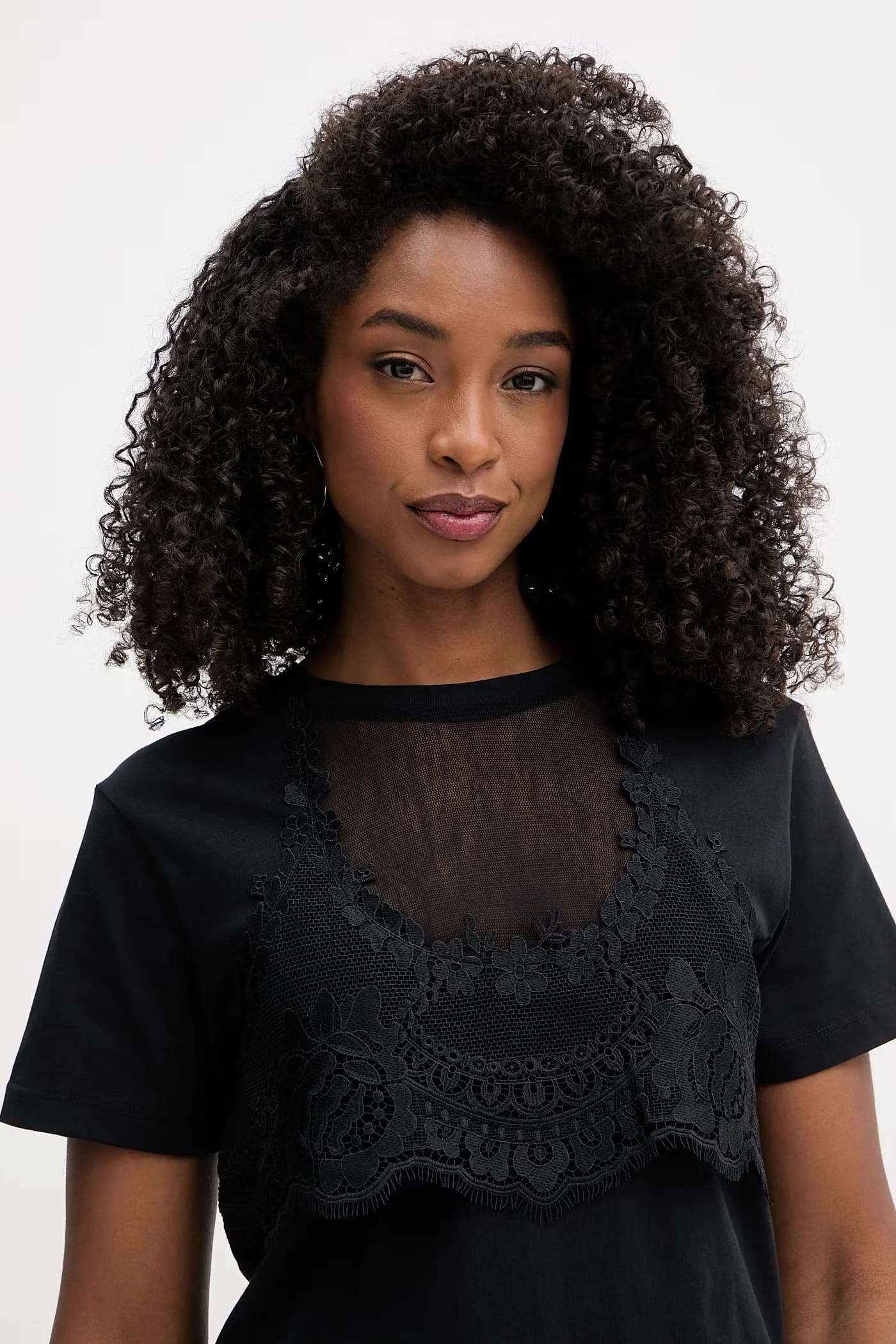 Женская хлопковая футболка - фото 4