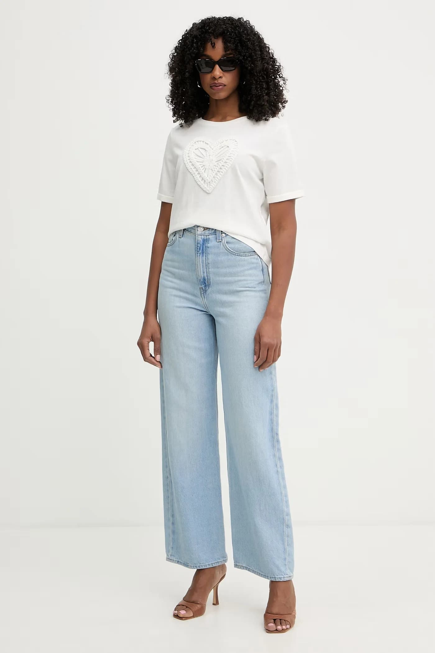 Женская хлопковая футболка - фото 2