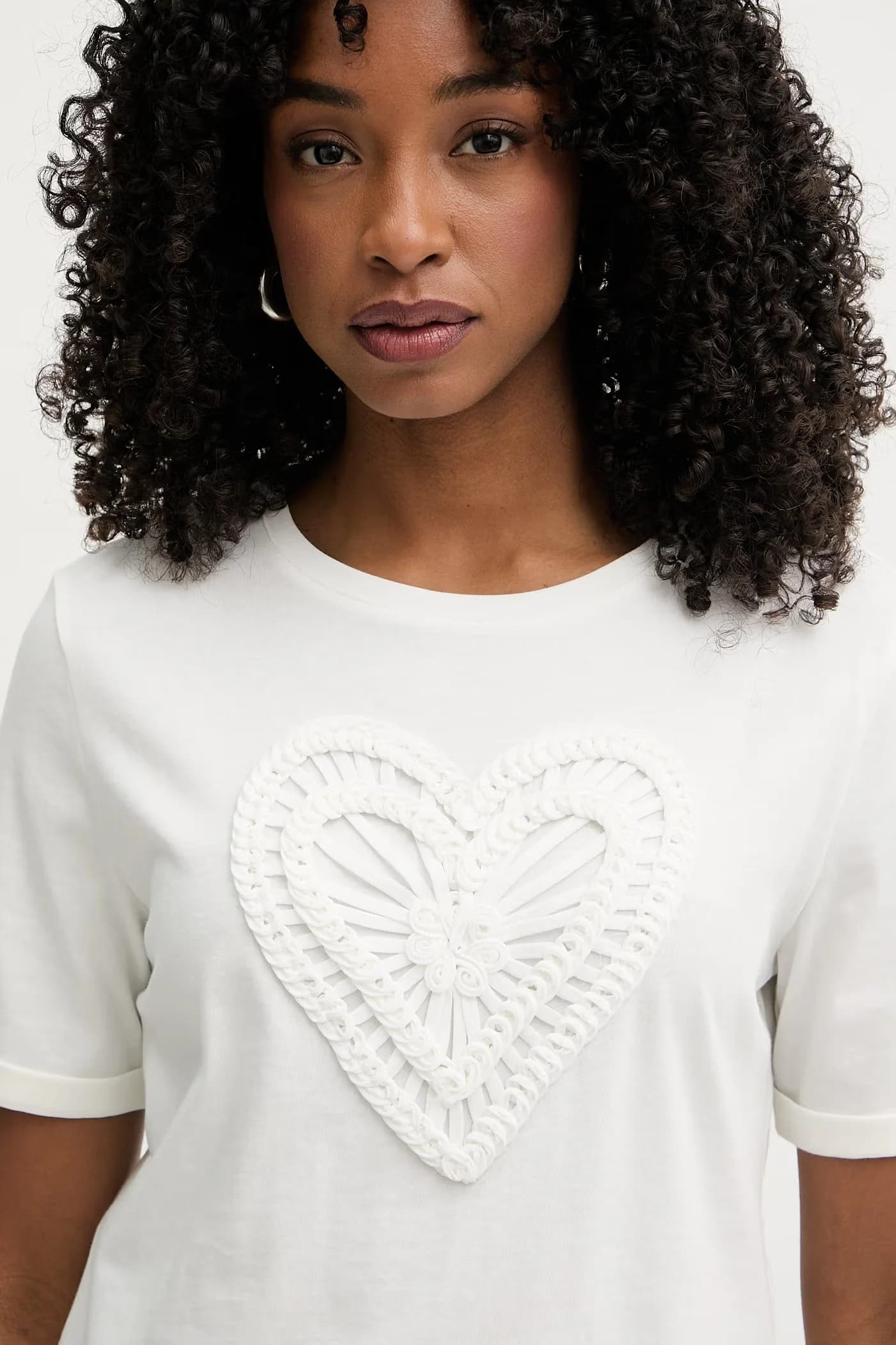 Женская хлопковая футболка - фото 4