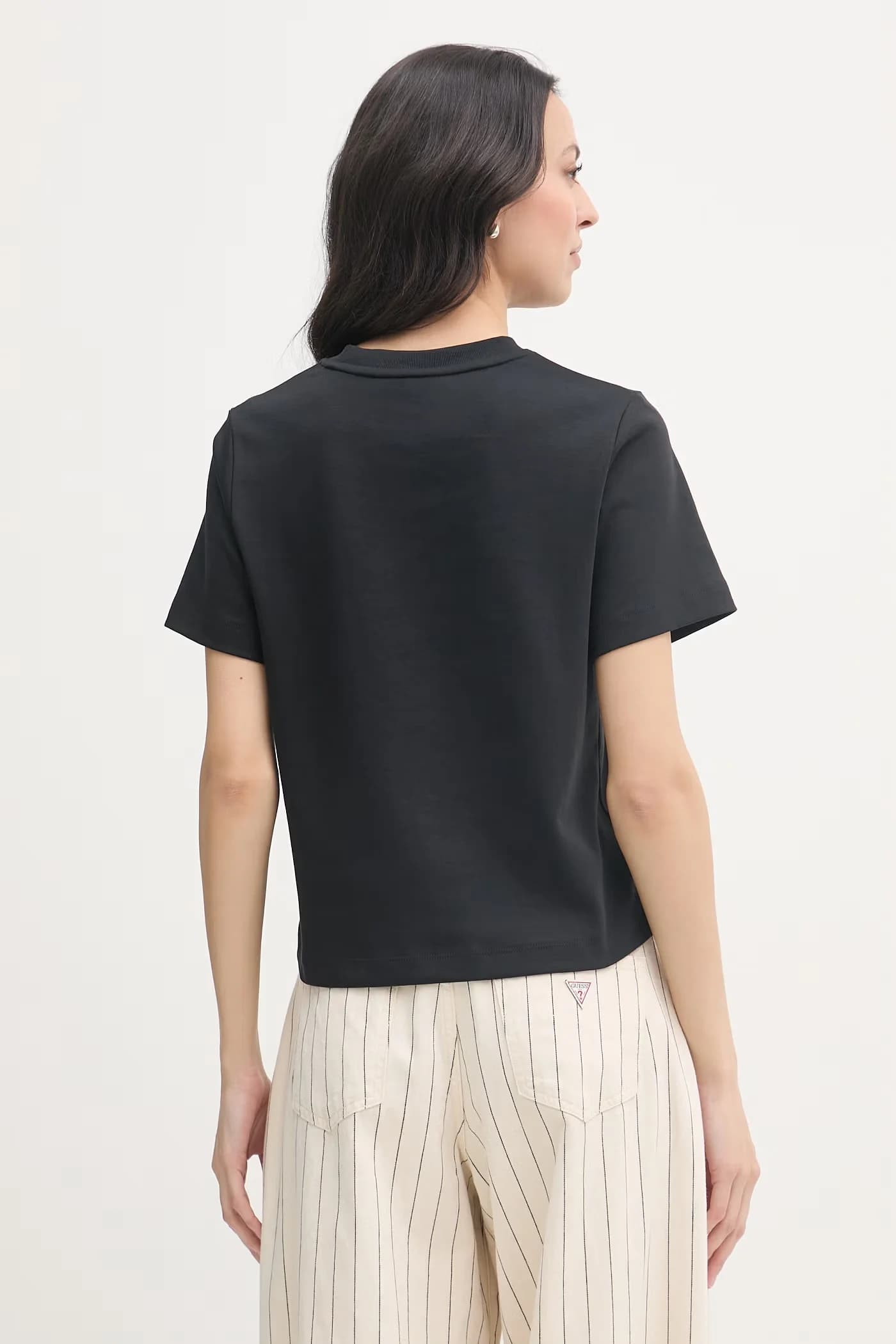 Женская хлопковая футболка - фото 3