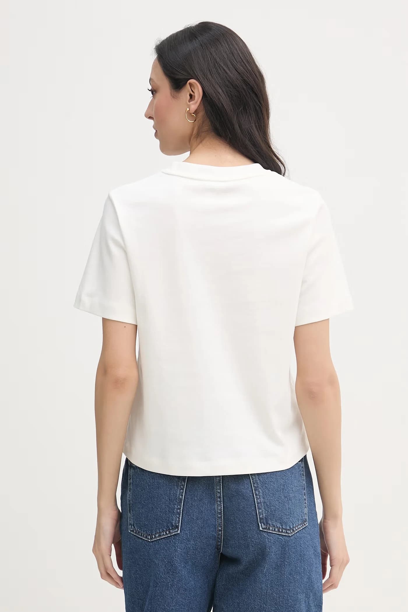 Женская хлопковая футболка - фото 3