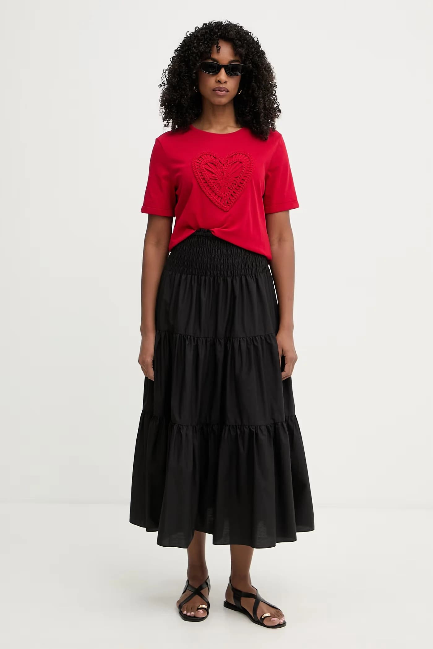 Женская хлопковая футболка - фото 2