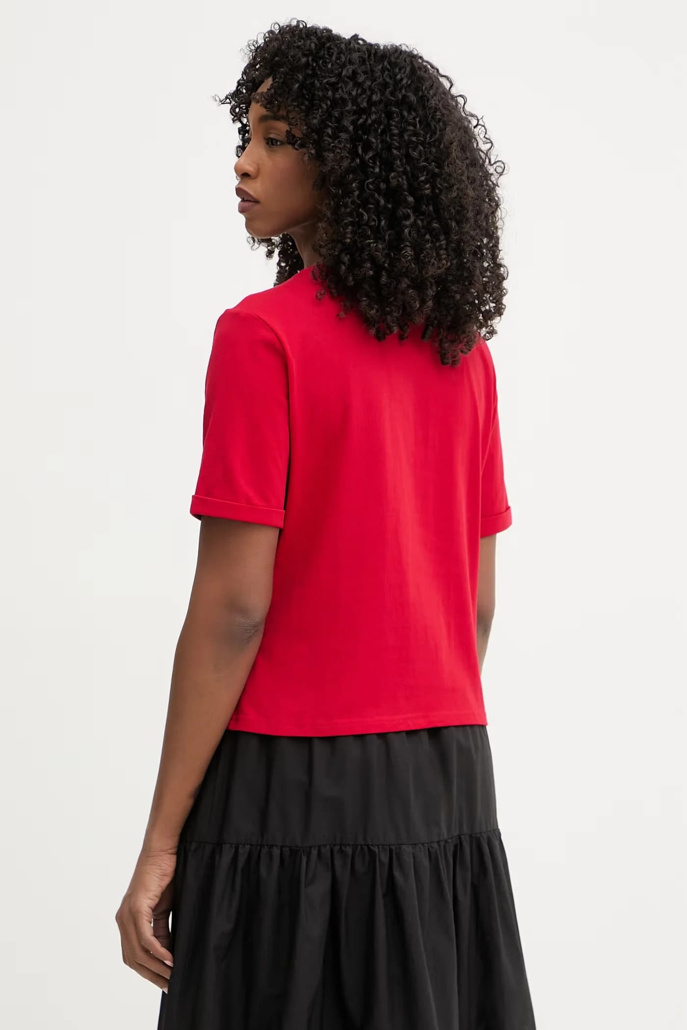 Женская хлопковая футболка - фото 3