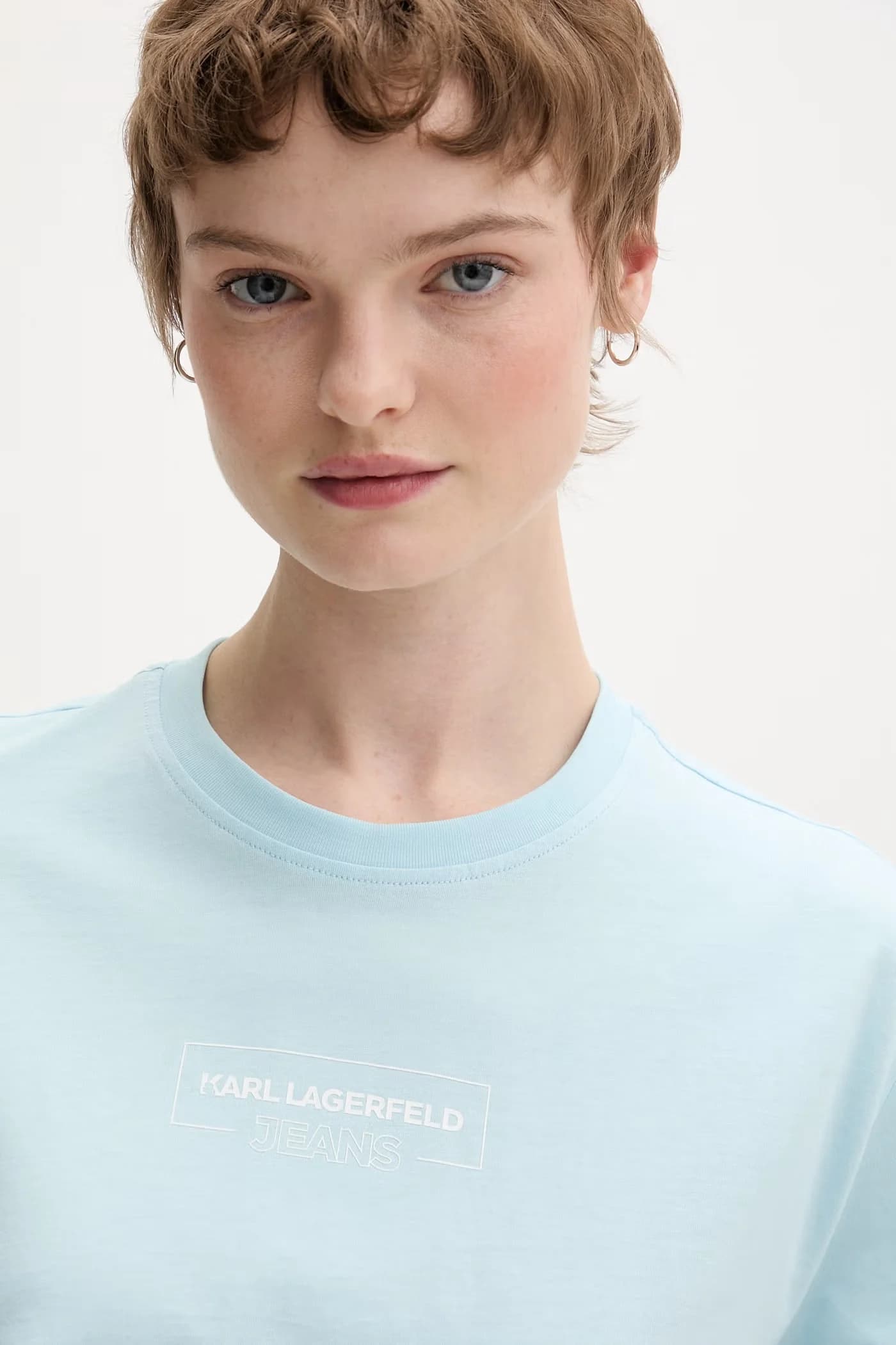 Женская хлопковая футболка - фото 7