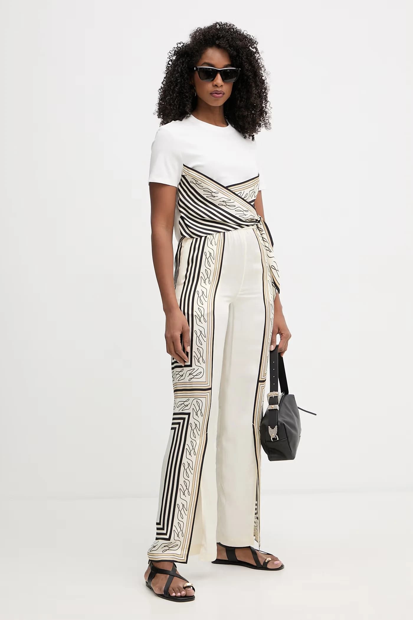 Женская хлопковая футболка - фото 7