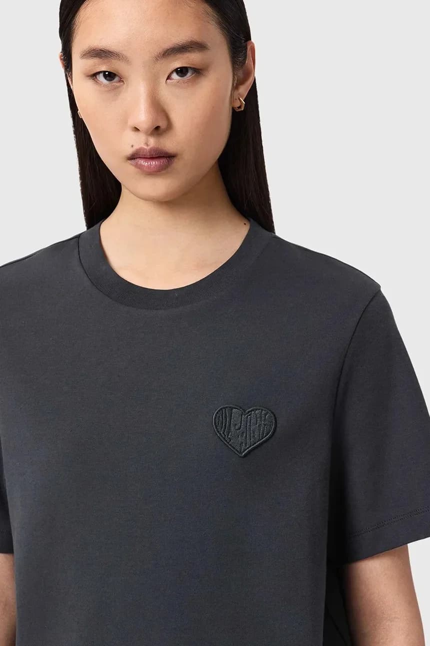 Женская хлопковая футболка - фото 7