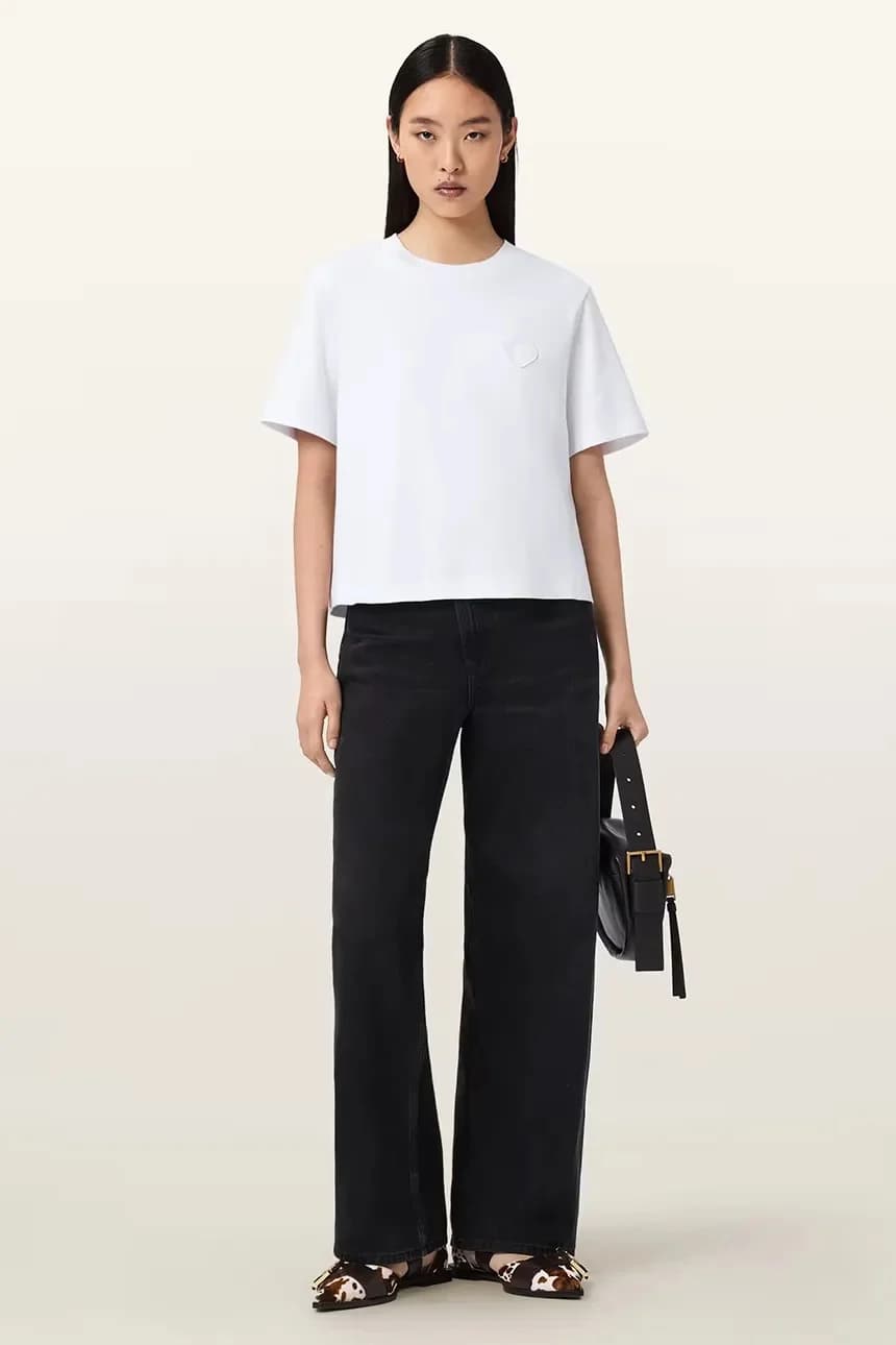 Женская хлопковая футболка - фото 3