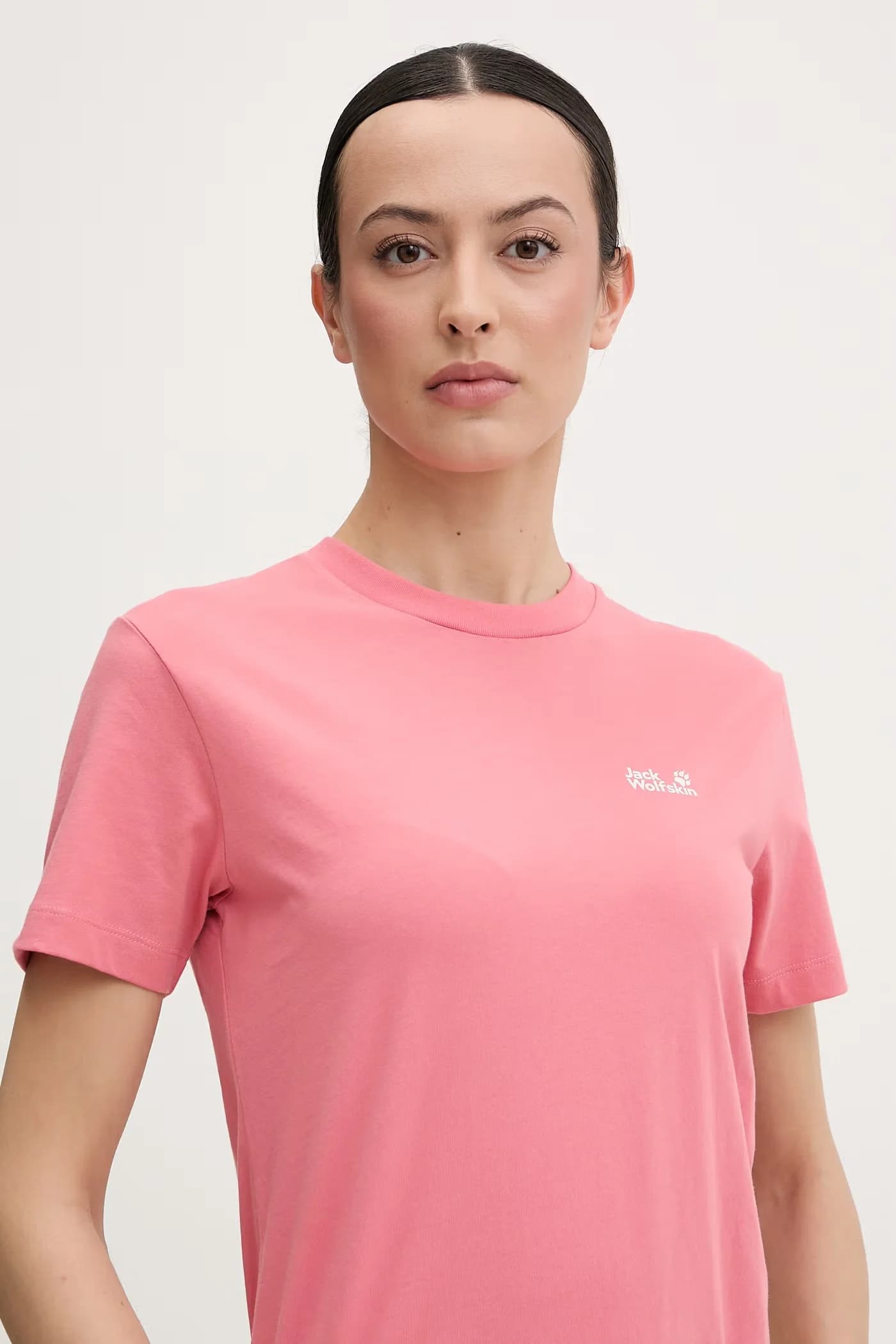 Эссенциальная женская хлопковая футболка - фото 4