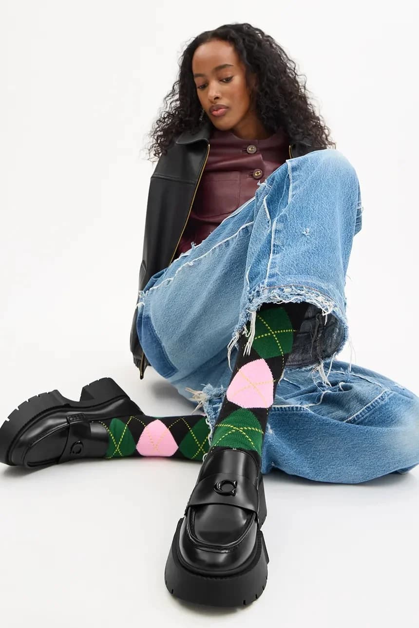 Кожаные мокасины Leah на платформе - фото 13