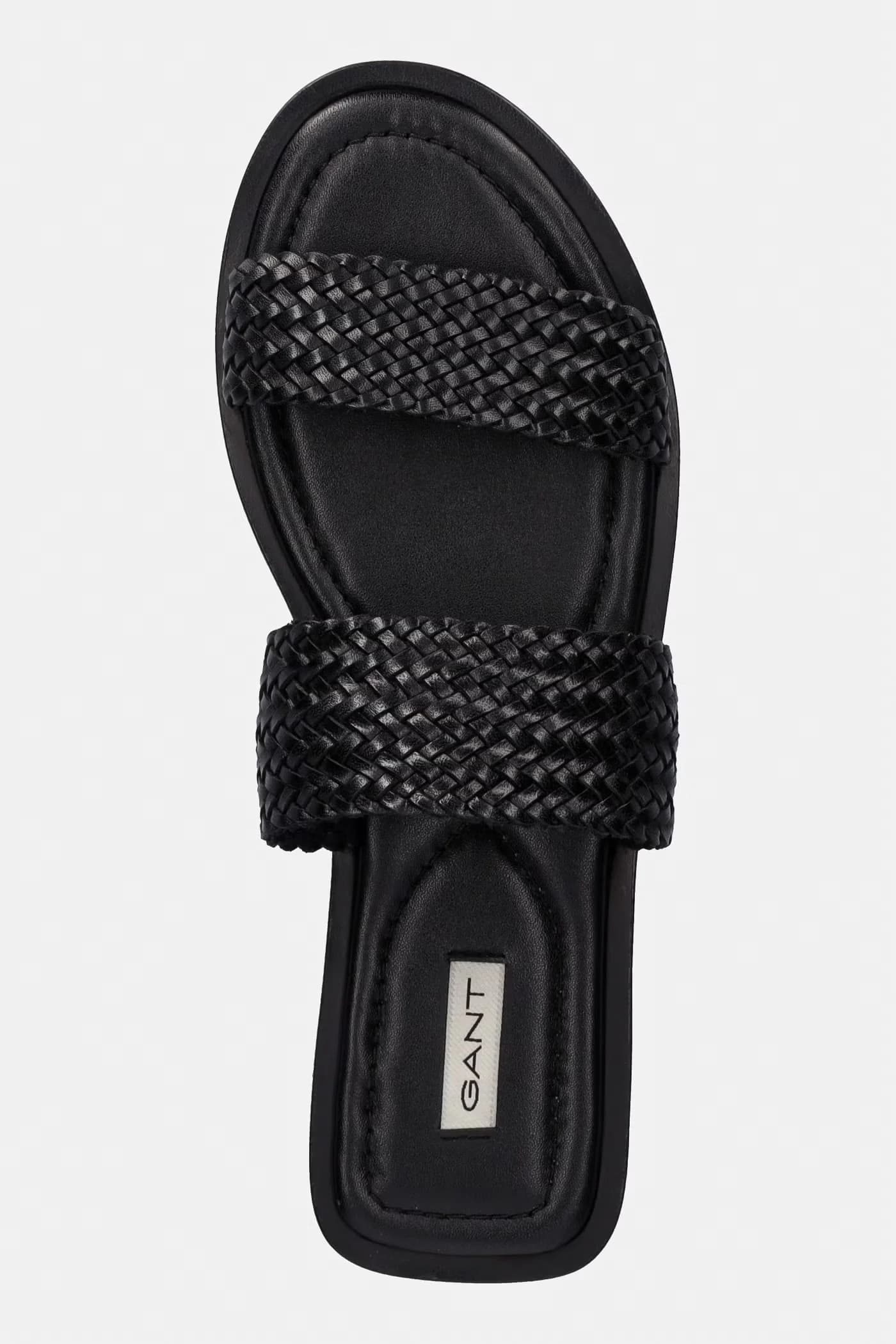 Женские кожаные шлепанцы Sunlaz - фото 7