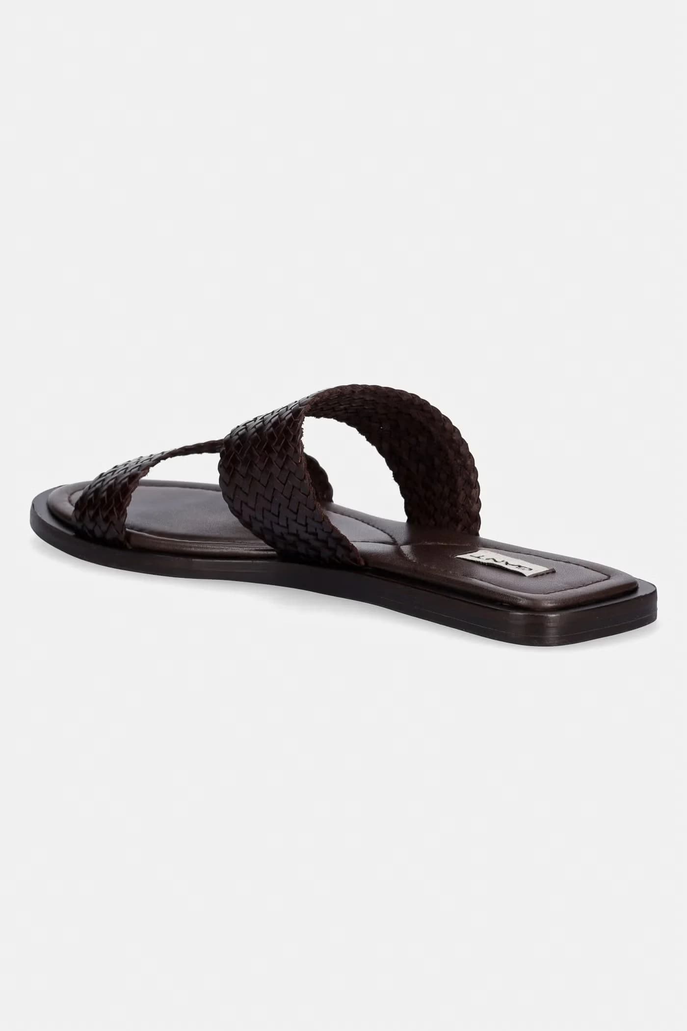 Женские кожаные шлепанцы на плоской подошве Sunlaz - фото 5