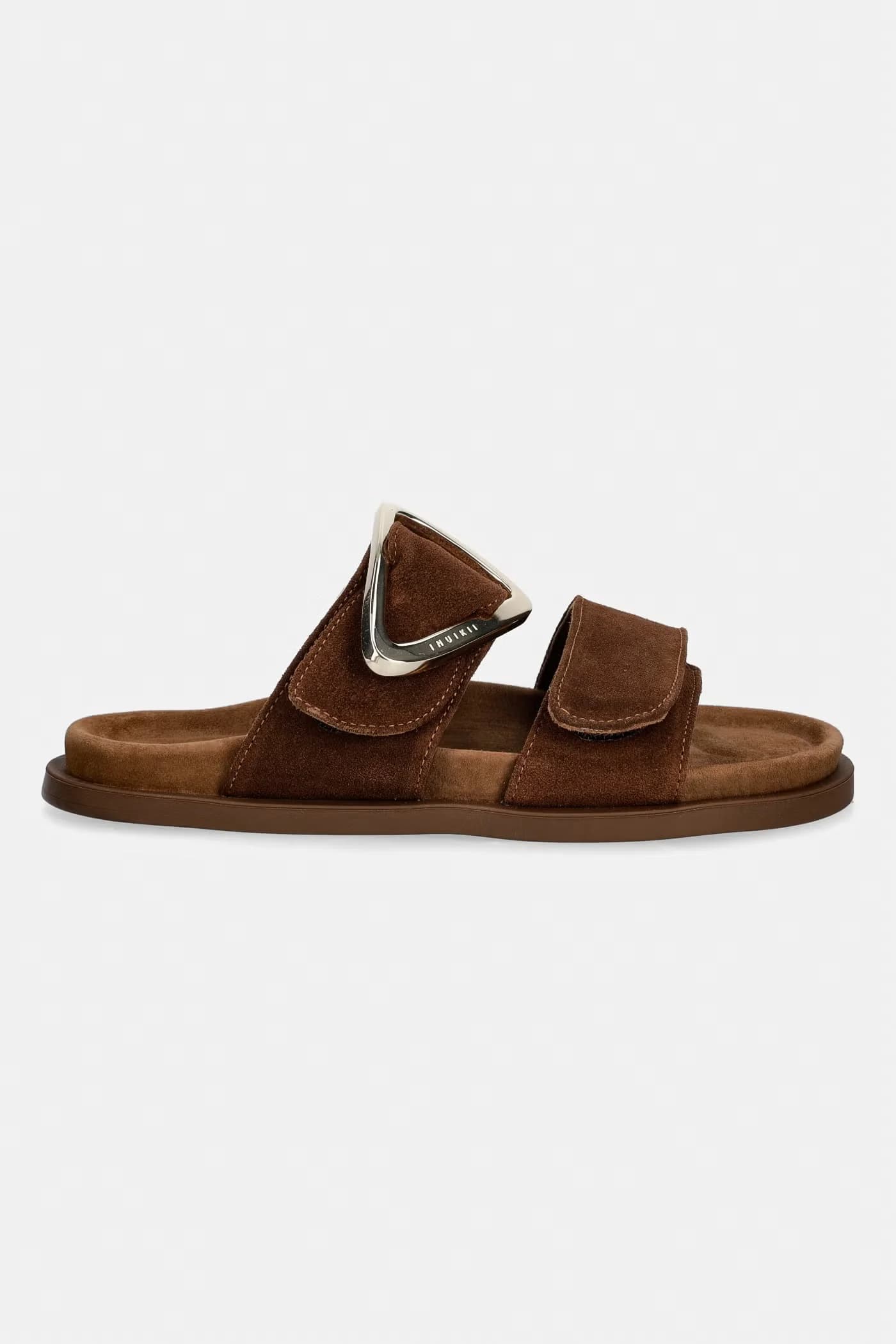 Женские тапочки Dreamer Buckle из нубука - фото 2