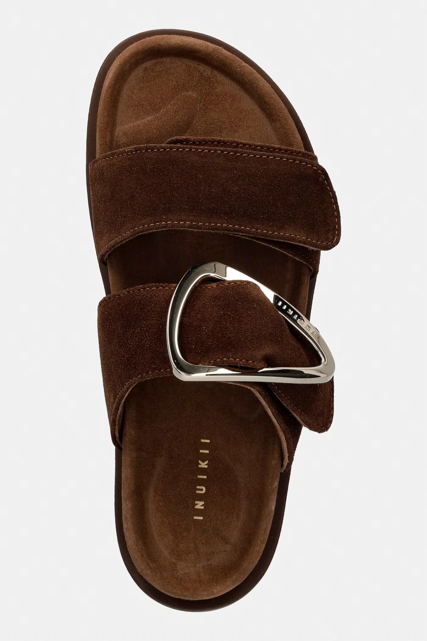 Женские тапочки Dreamer Buckle из нубука - фото 4