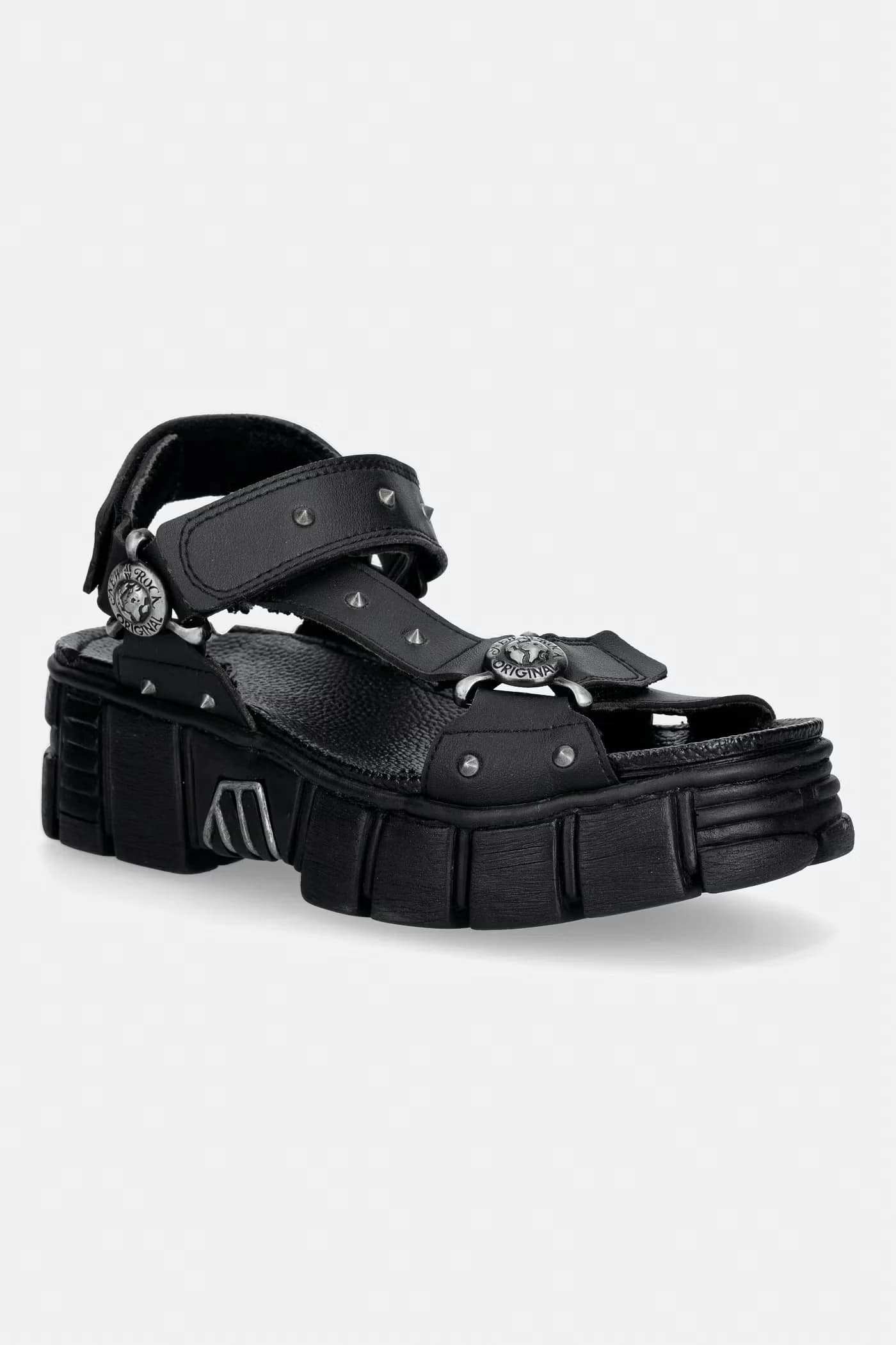 Женские босоножки на платформе VEGAN NEGRO, TOWER CASCO NEGRO LATERAL