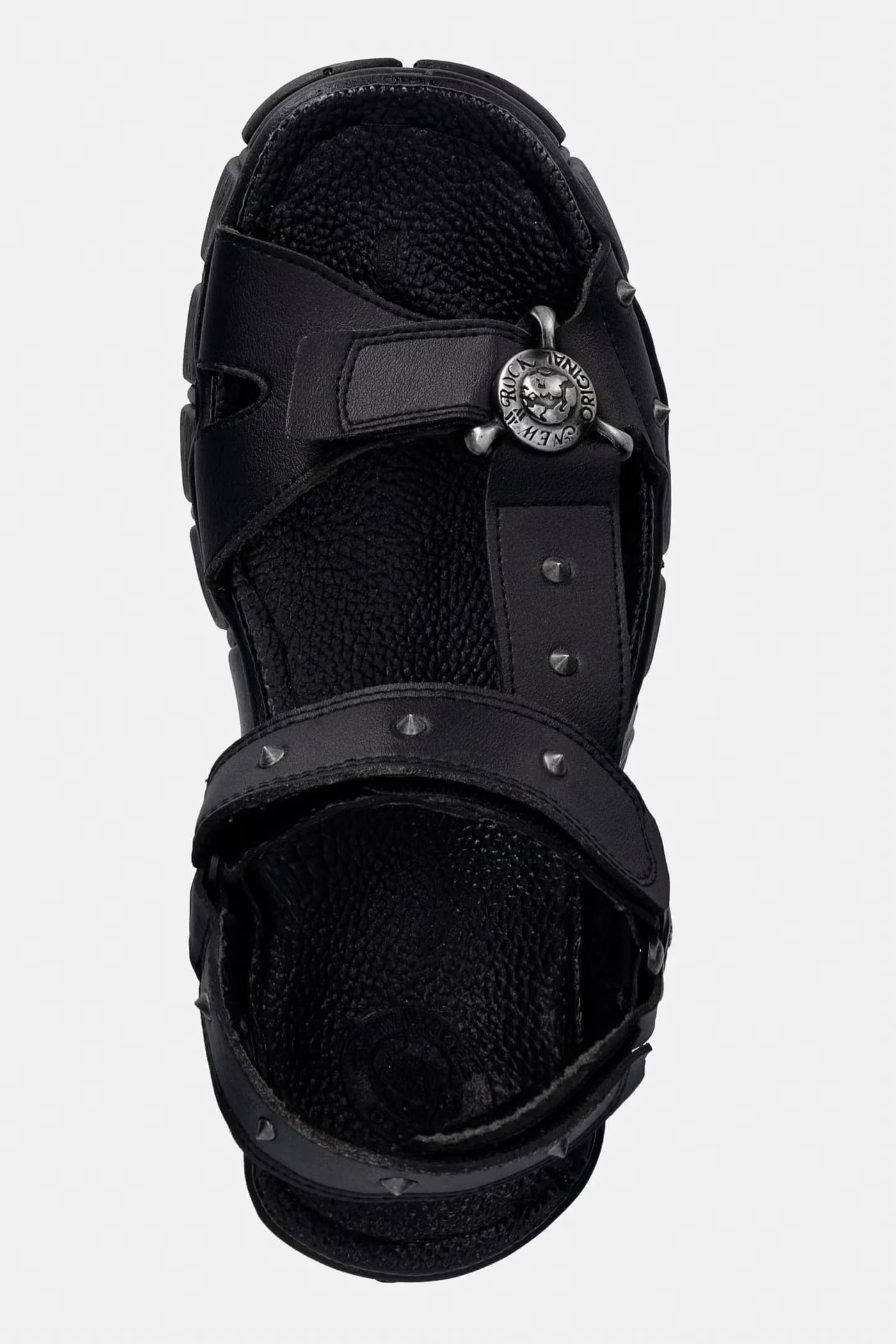 Женские босоножки на платформе VEGAN NEGRO, TOWER CASCO NEGRO LATERAL - фото 4