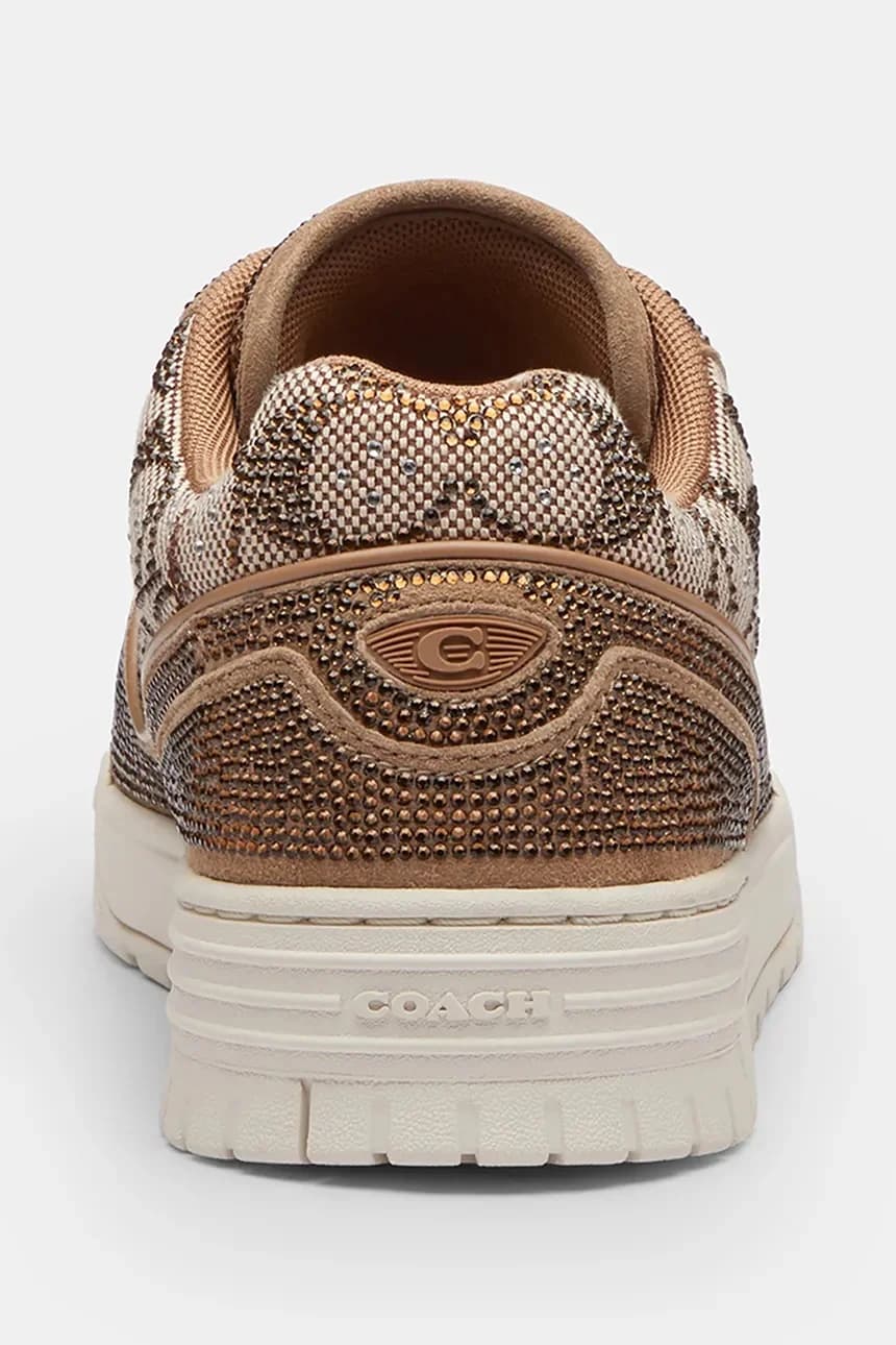 Coach Женские кроссовки All Over Crystals Signature - фото 3