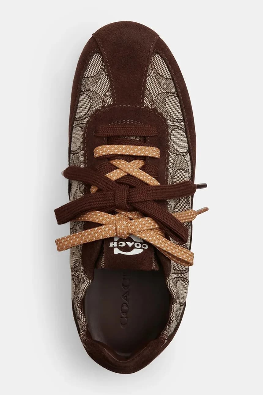 Coach Женские кроссовки Soft Sneaker With Signature Jacquard - фото 4