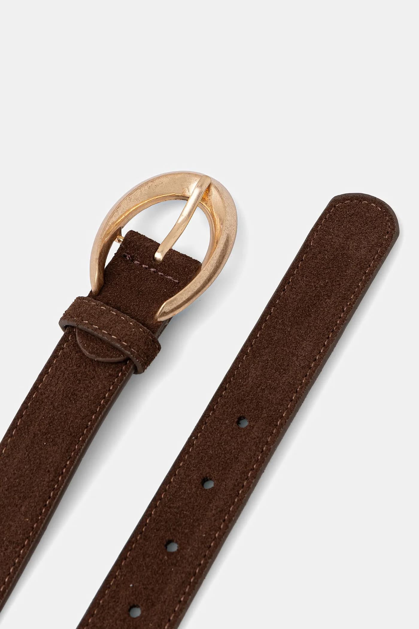 Женский замшевый ремень - фото 2