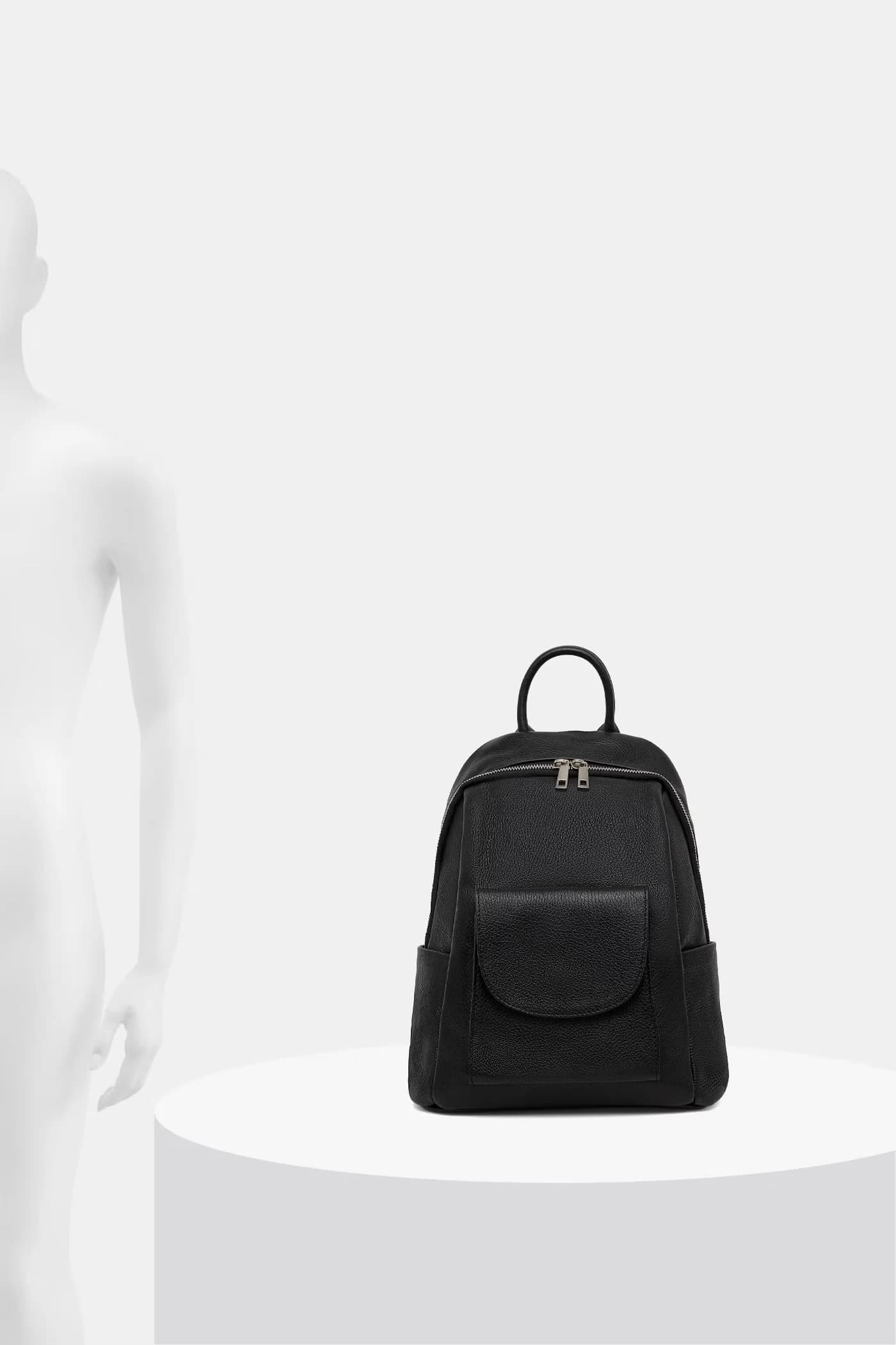 Женский кожаный рюкзак - фото 11