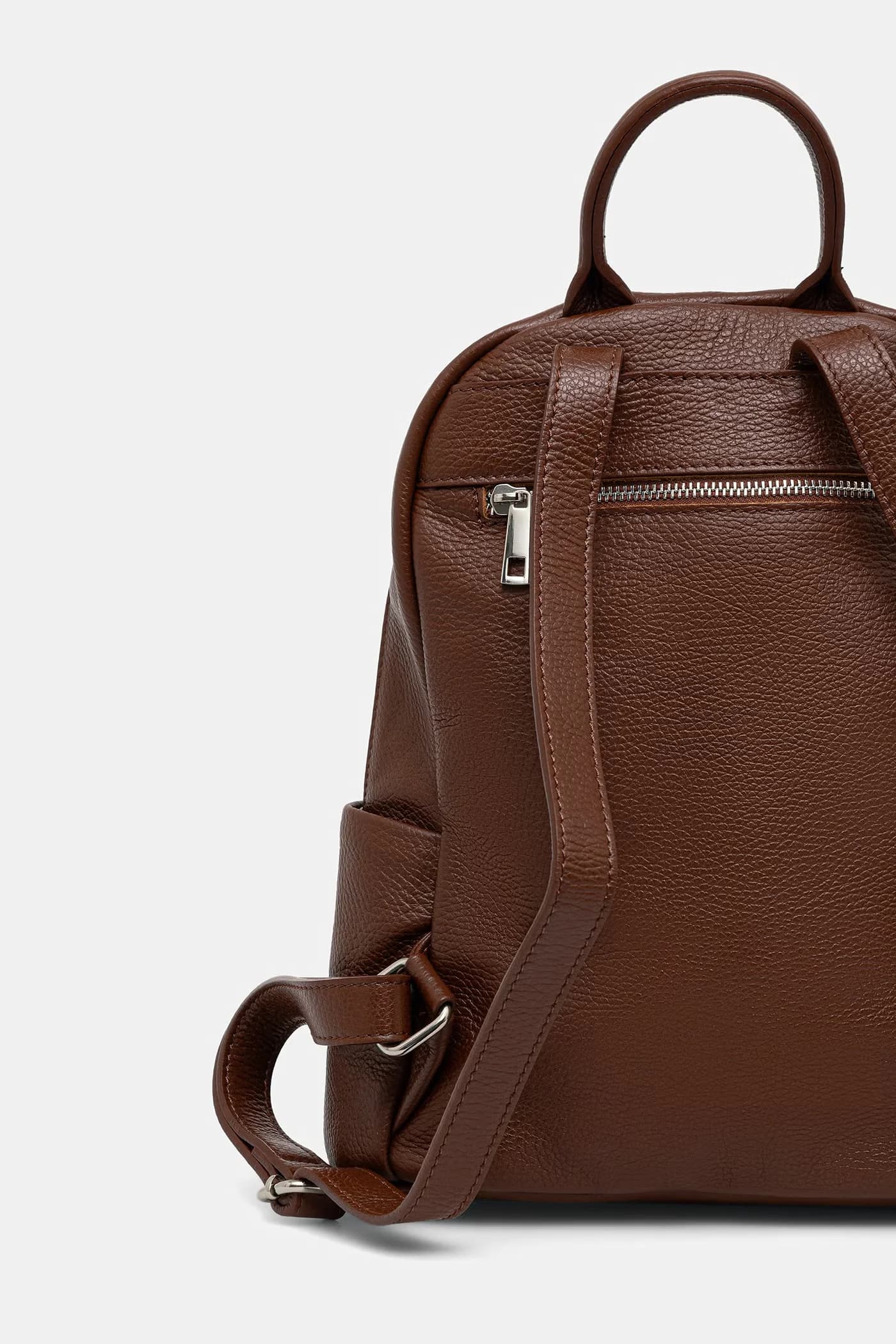 Женский кожаный рюкзак - фото 5