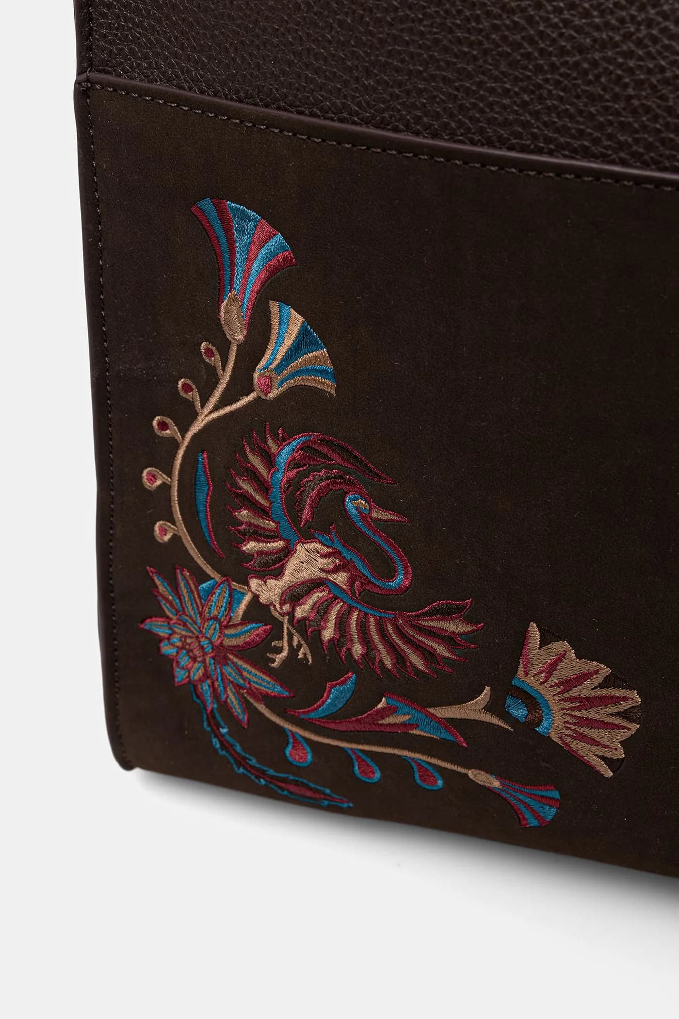 Женская сумка-шоппер из искусственной кожи. - фото 7