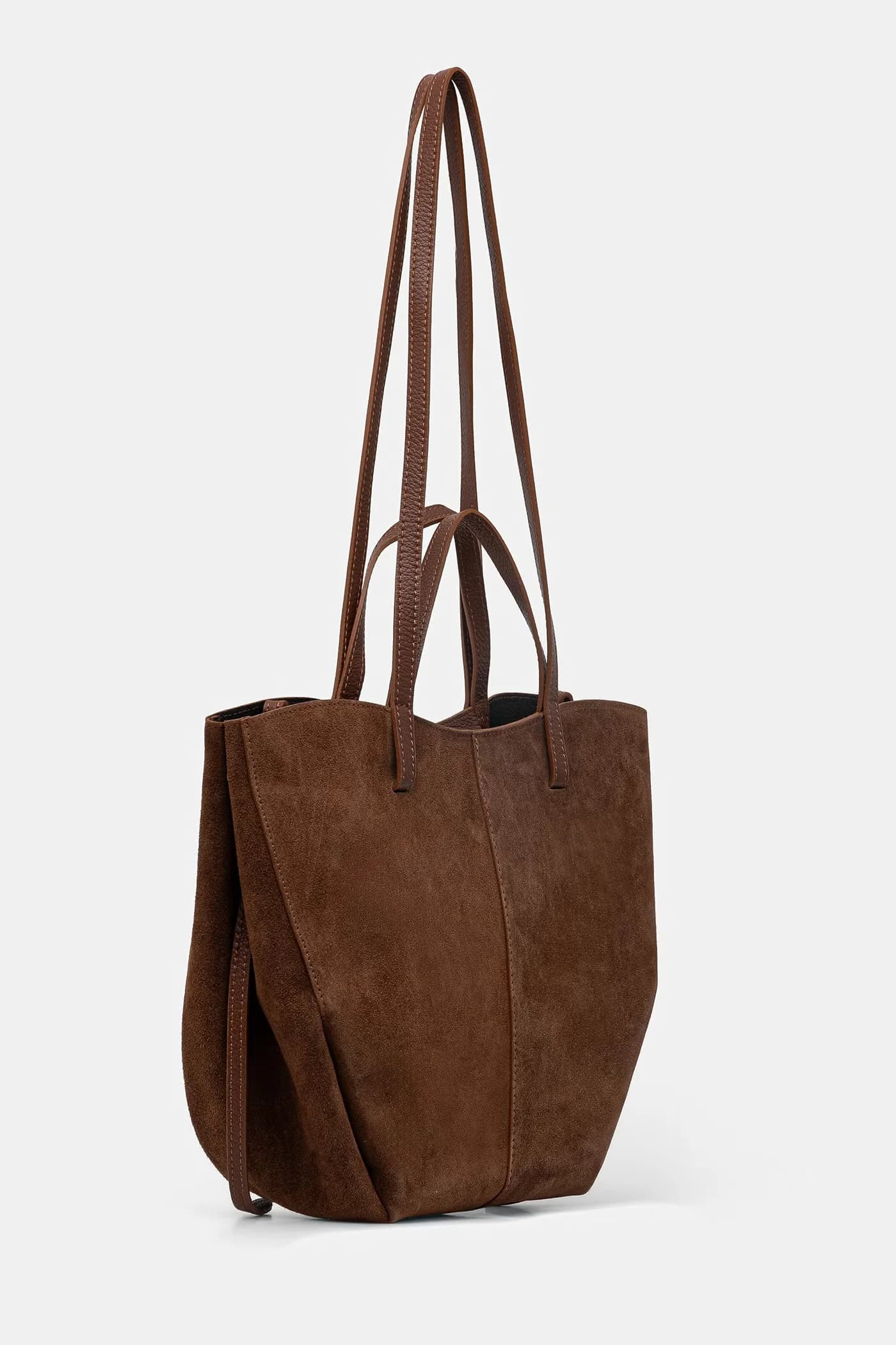 Женская кожаная сумка-шоппер - фото 2