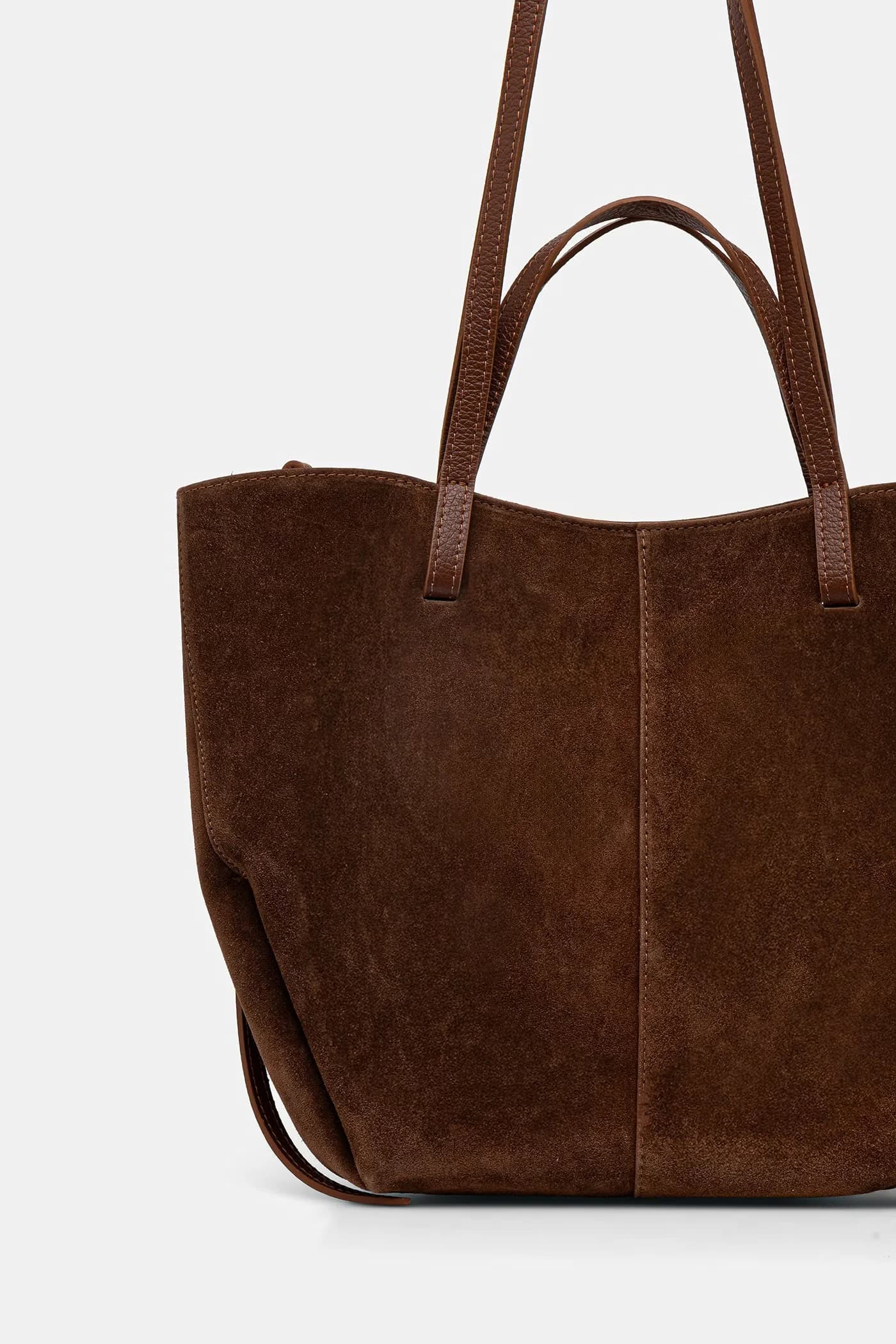 Женская кожаная сумка-шоппер - фото 3