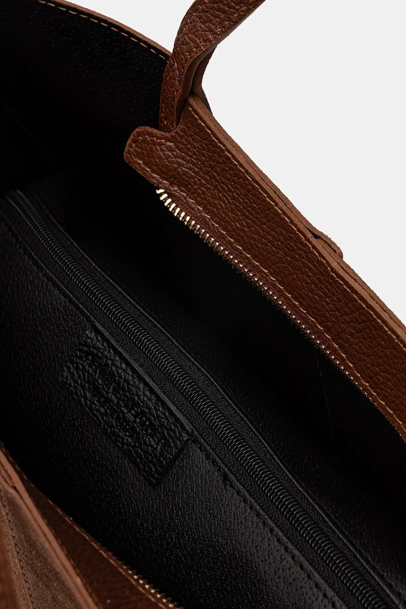 Женская кожаная сумка-шоппер - фото 5