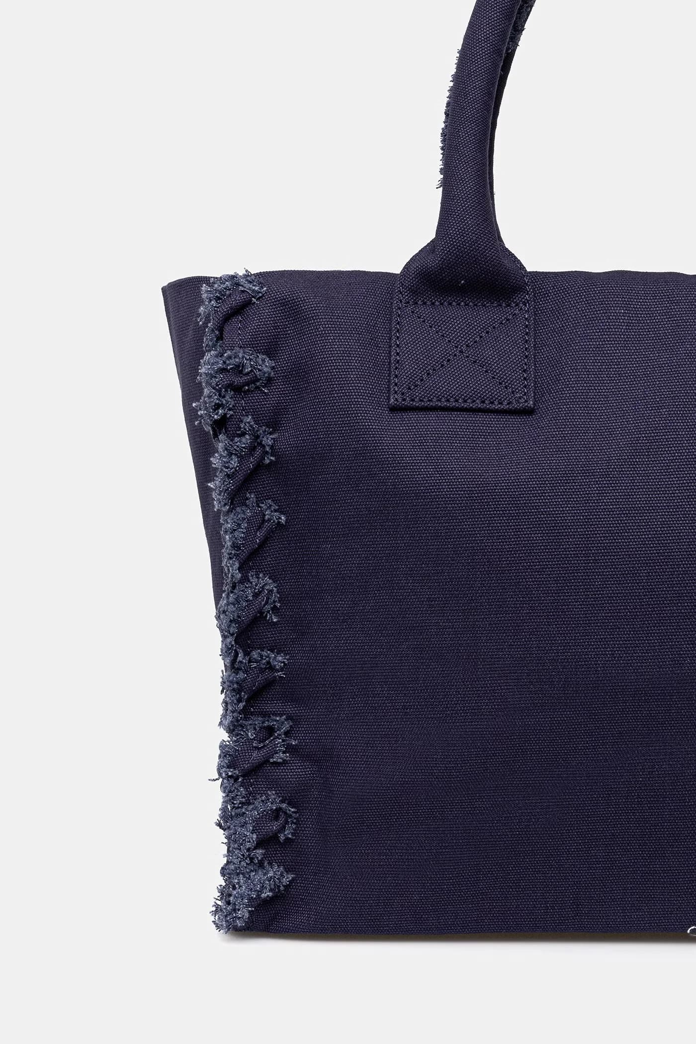 Женская джинсовая сумка-шоппер - фото 5