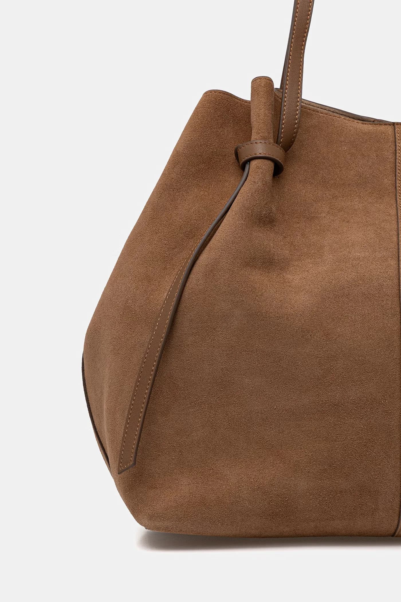 Женская кожаная сумка-шоппер - фото 5