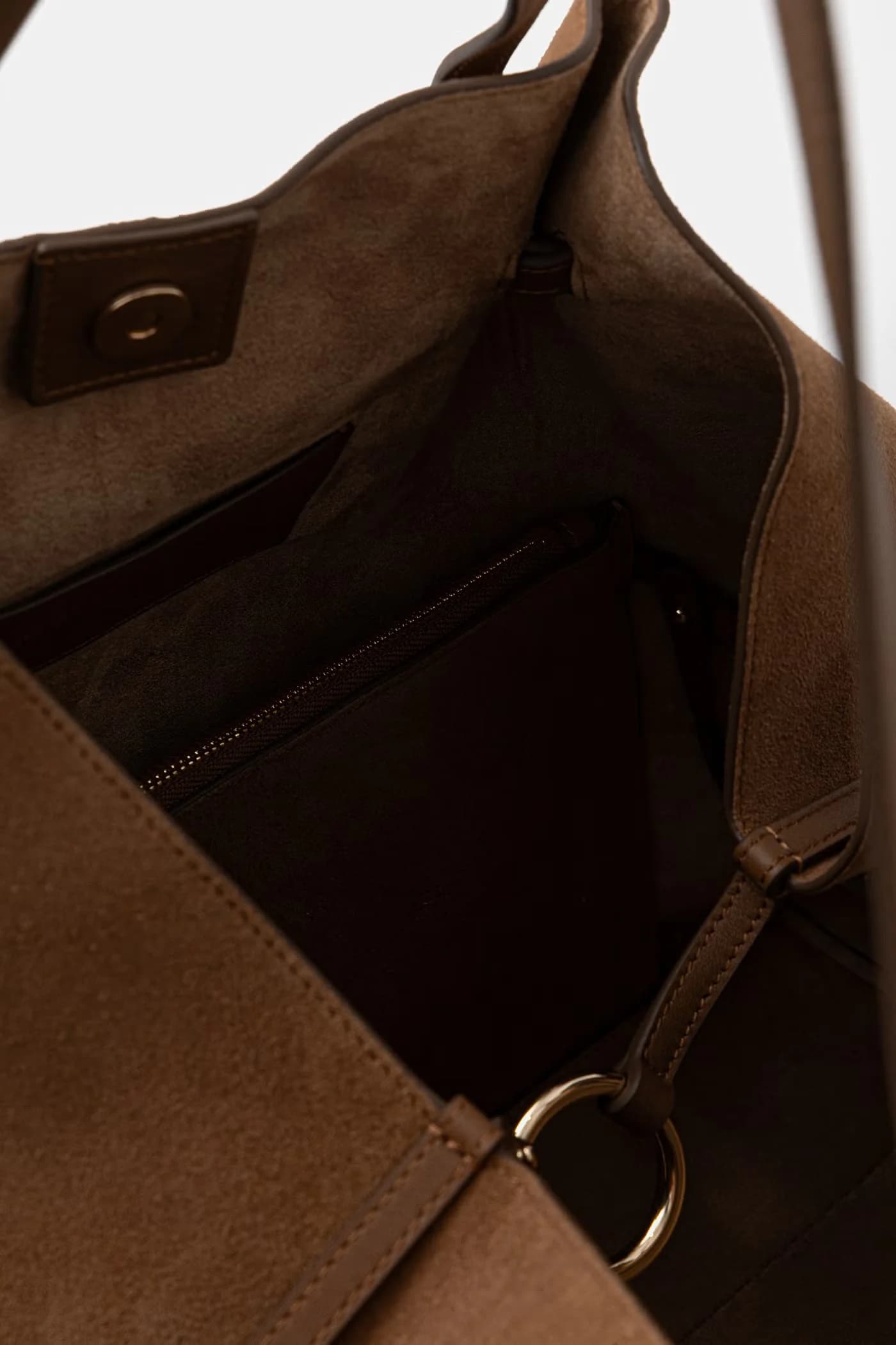 Женская кожаная сумка-шоппер - фото 7