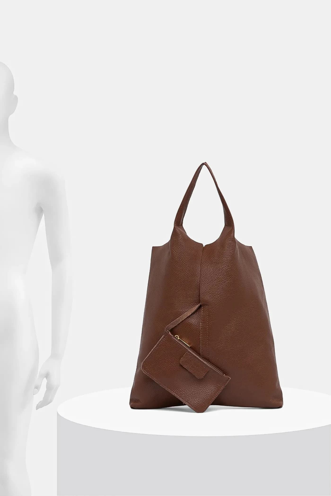 Кожаная сумочка - фото 6