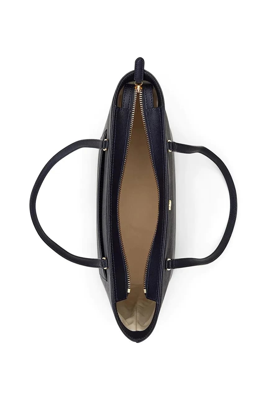 Женская кожаная сумка-шоппер - фото 7