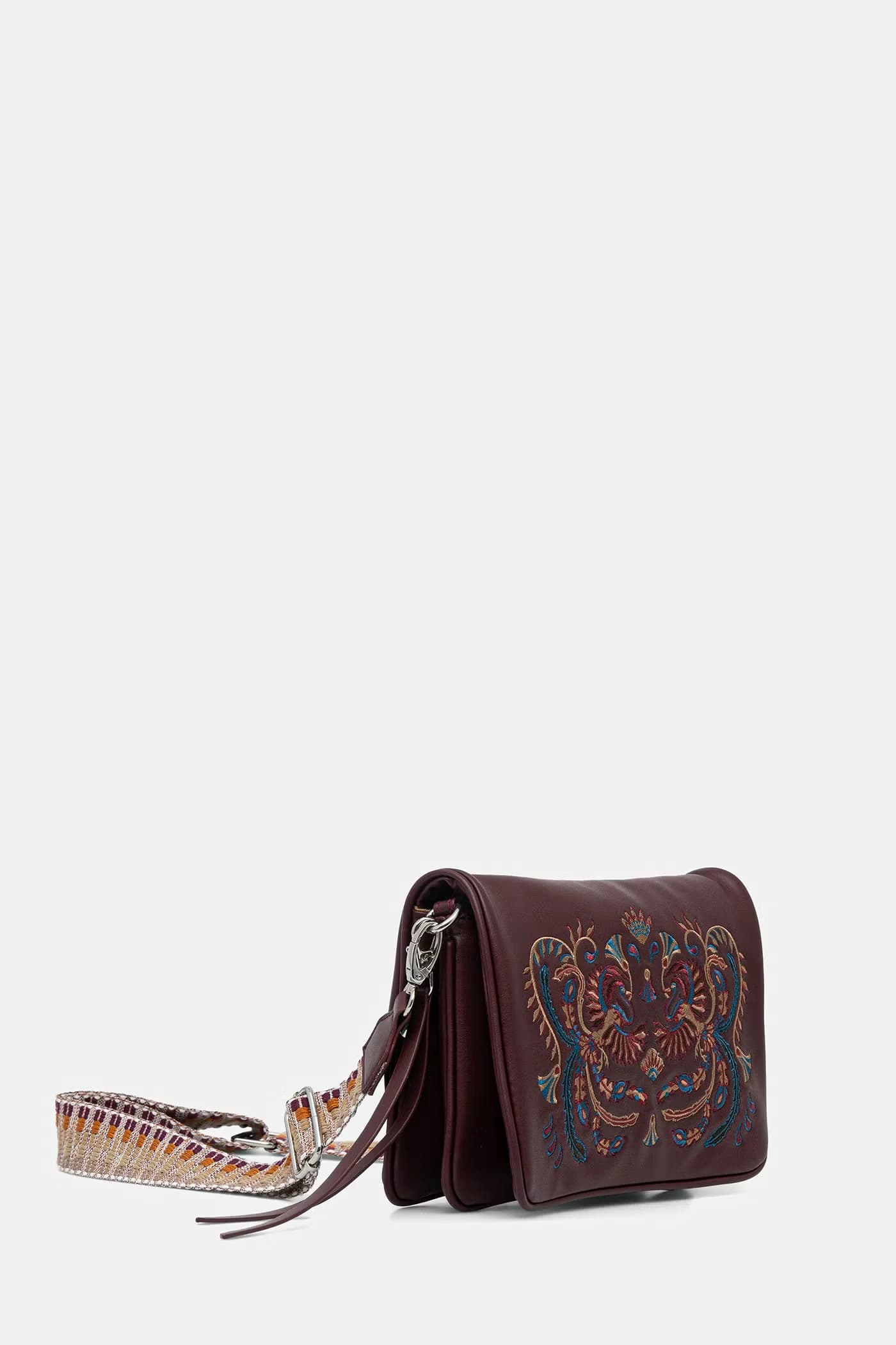 Женская сумка через плечо из искусственной кожи. - фото 2