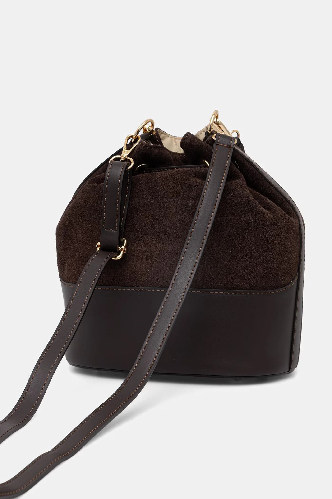 Женская замшевая сумка - фото 4