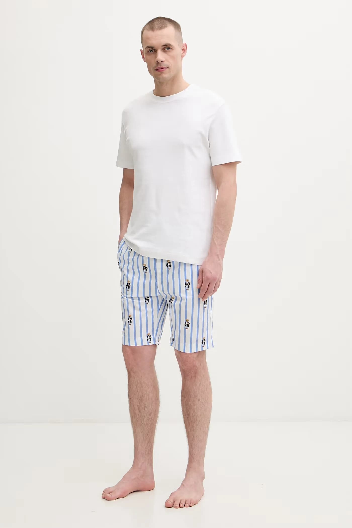 Мужские хлопковые пижамные шорты - фото 2