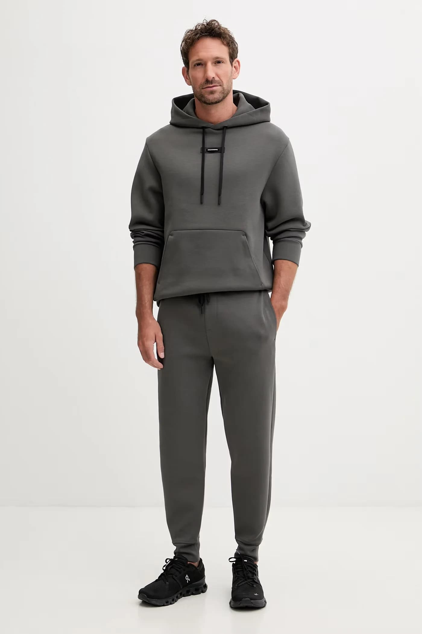 Мужская тренировочная толстовка из хлопка Focus Tech - фото 2