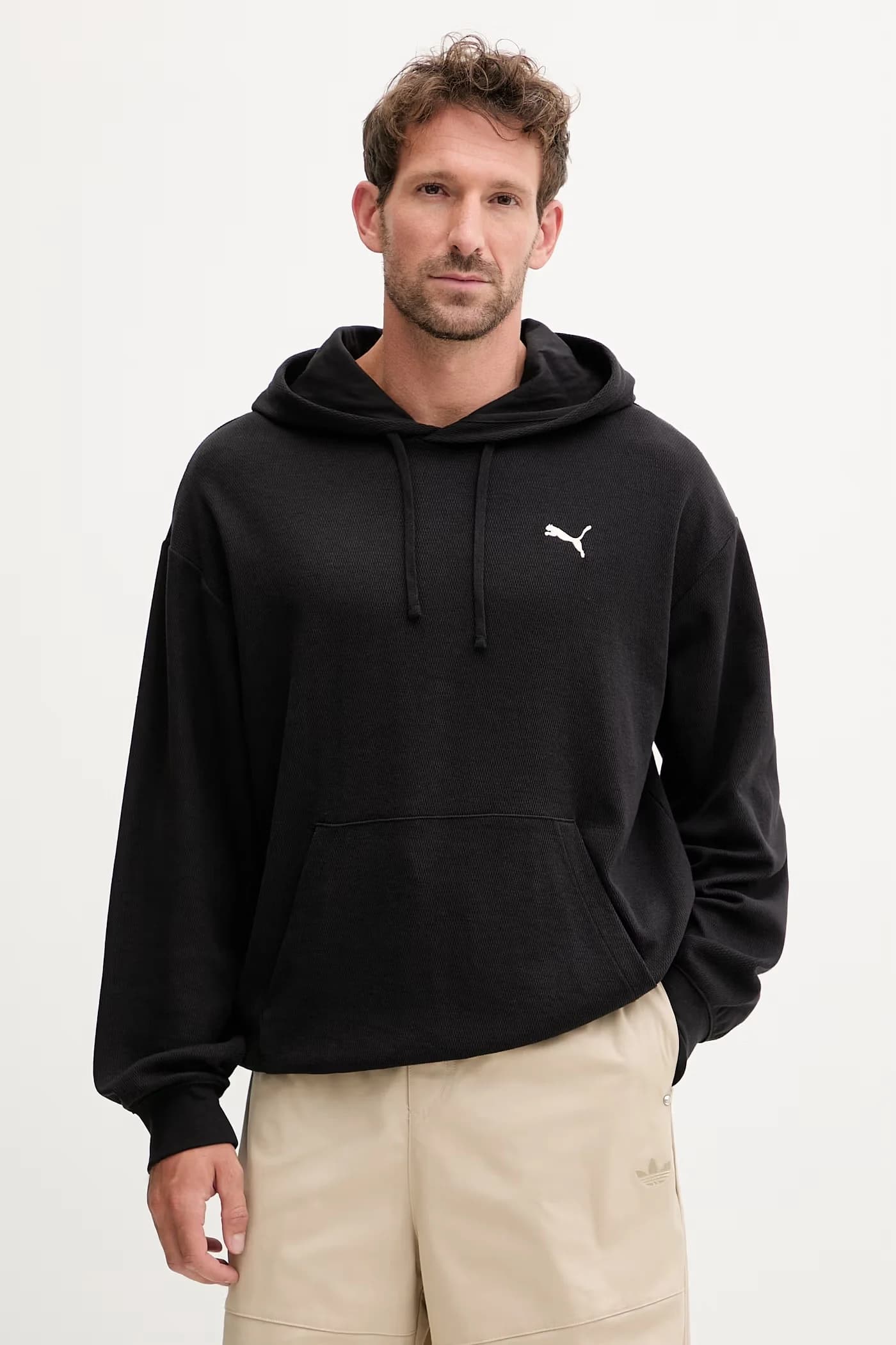 Мужская хлопковая толстовка Essentials с капюшоном