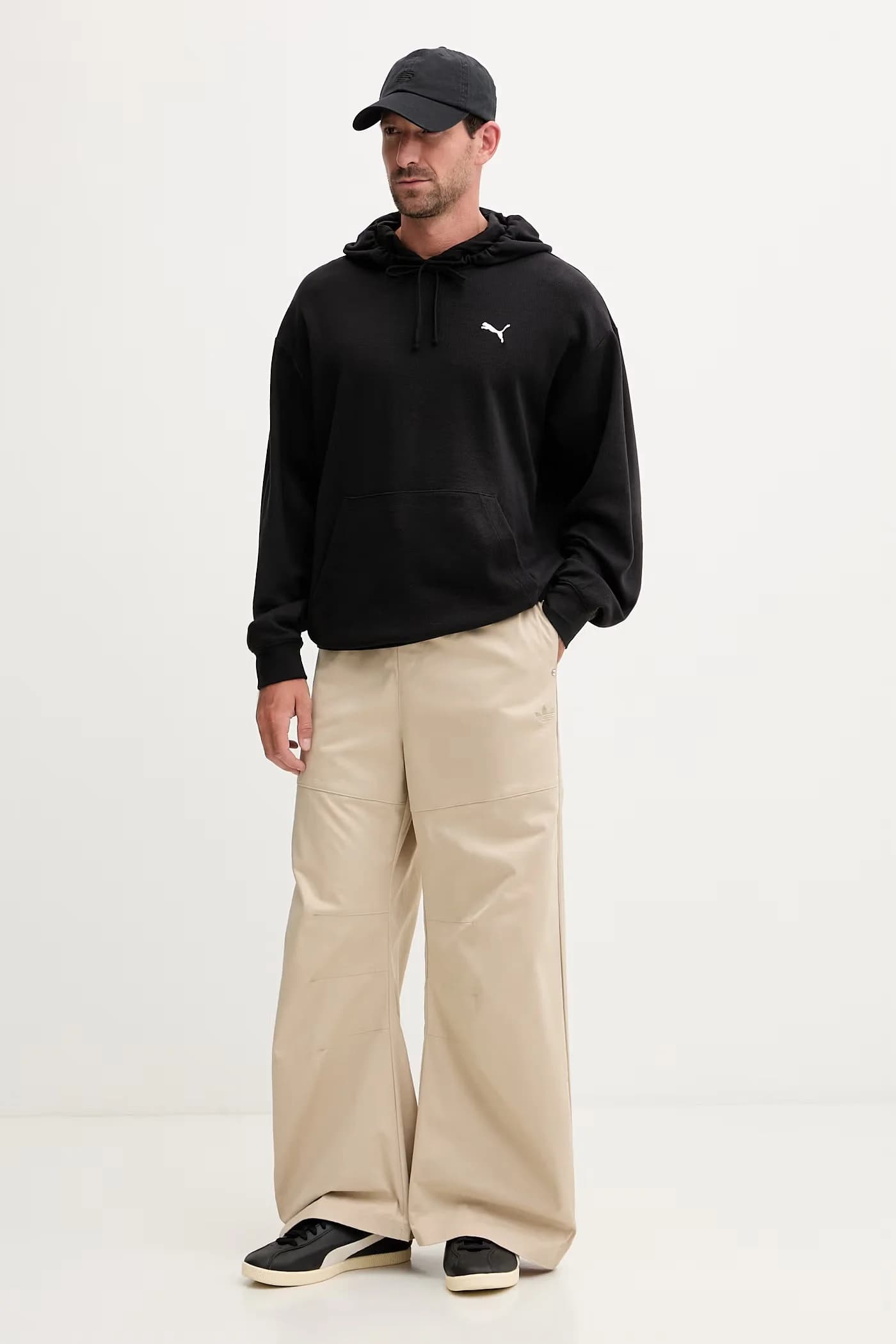 Мужская хлопковая толстовка Essentials с капюшоном - фото 2