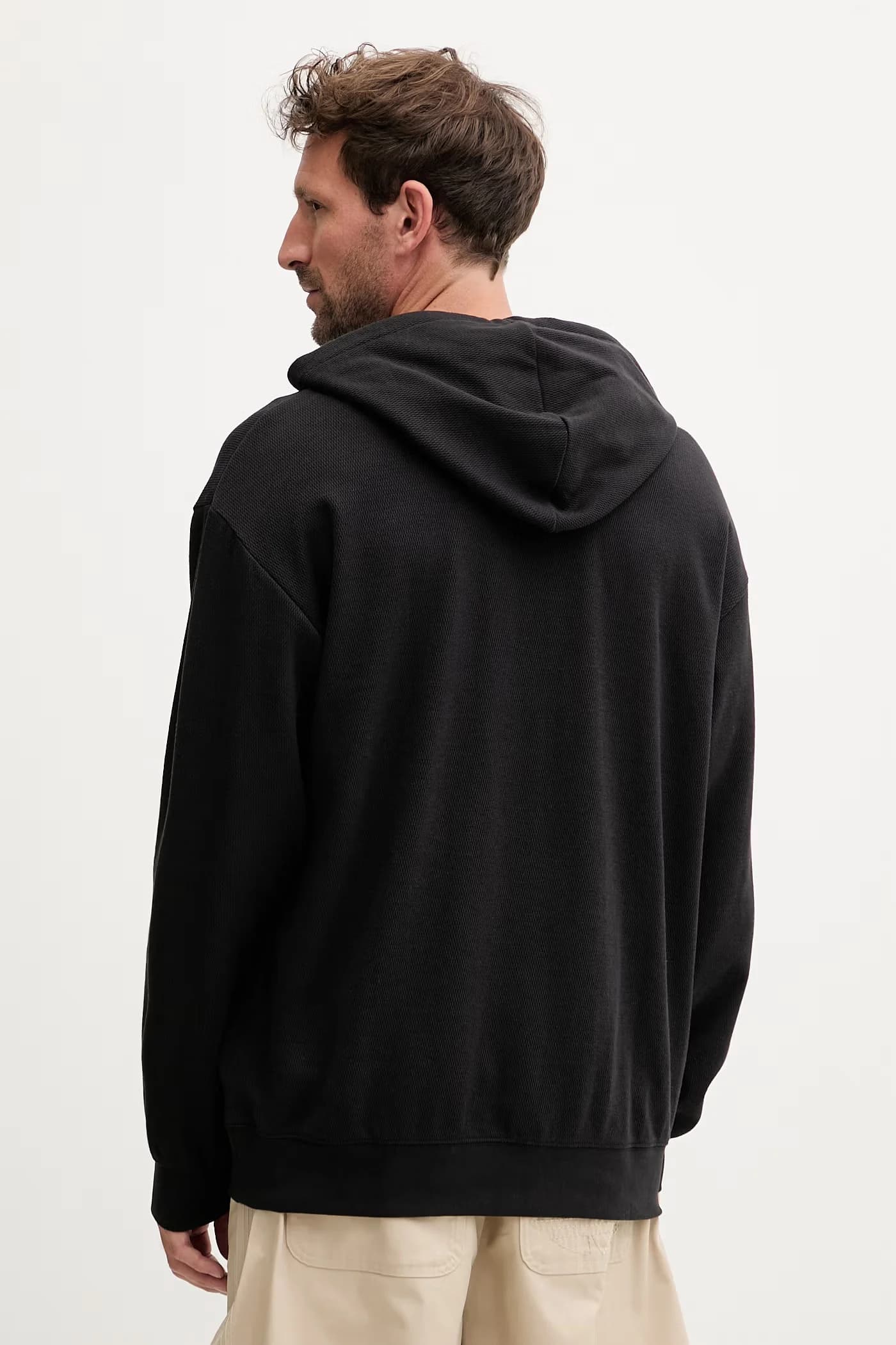 Мужская хлопковая толстовка Essentials с капюшоном - фото 3