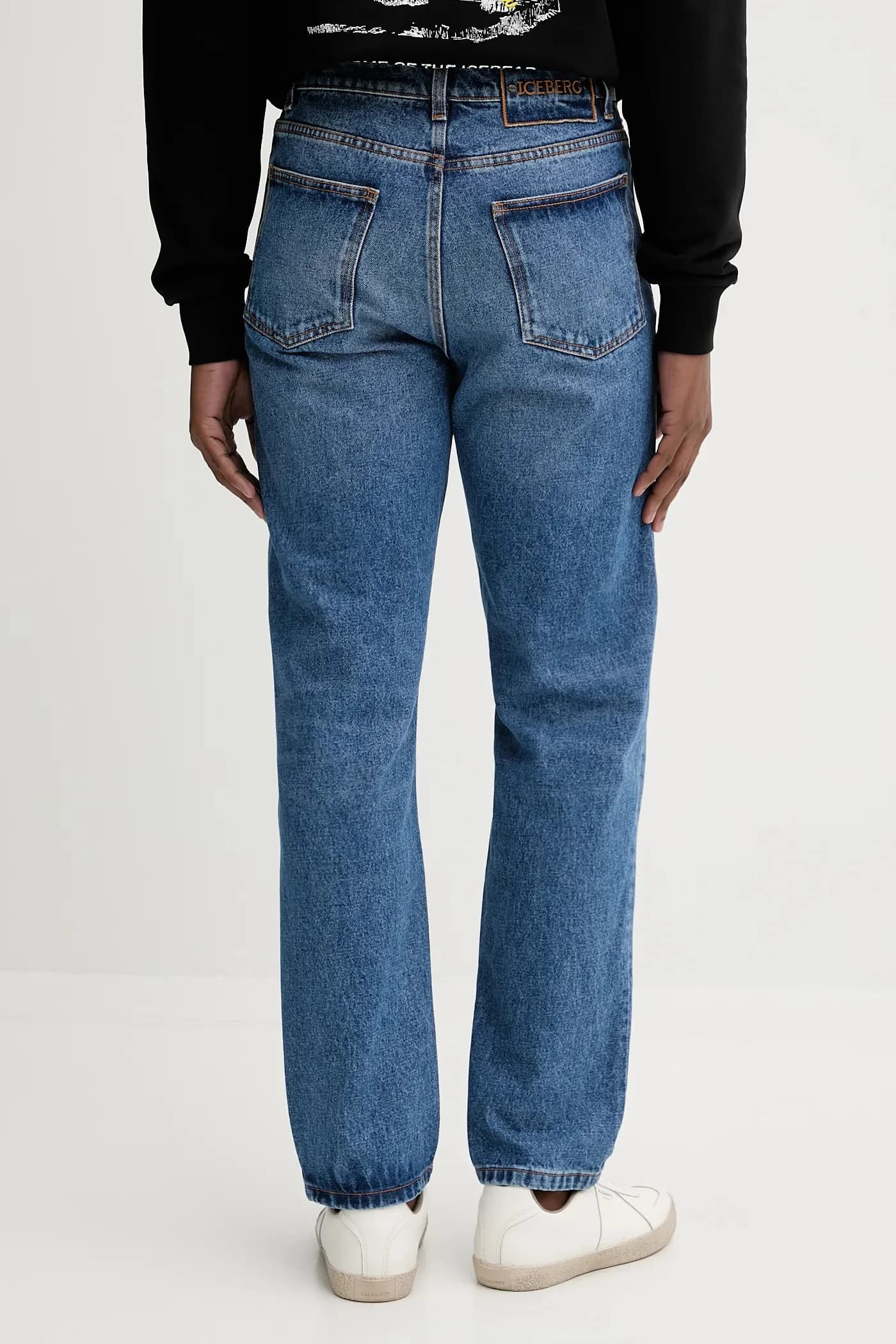 Хлопковые джинсы - фото 5