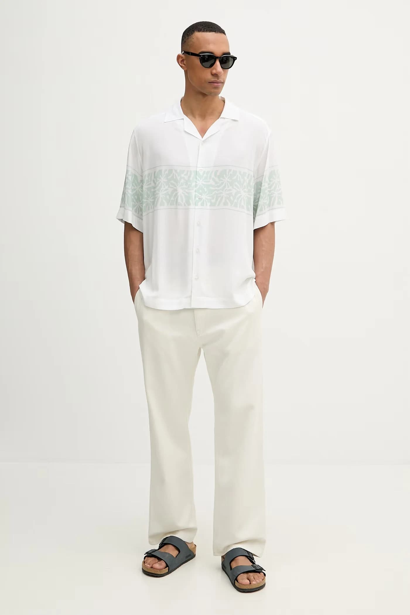 Мужская рубашка из вискозы - фото 2