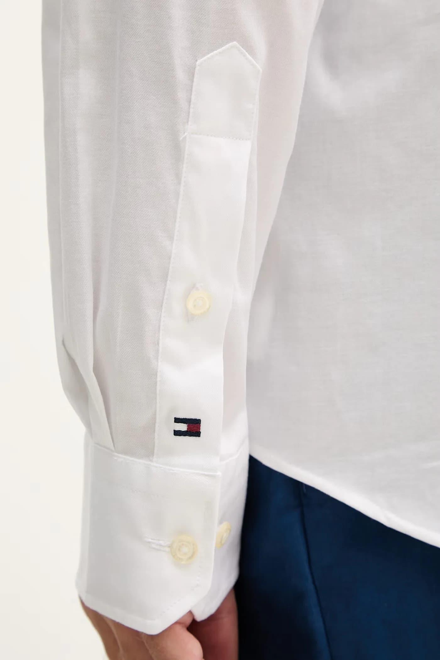 Мужская рубашка из хлопка с эластаном - фото 9