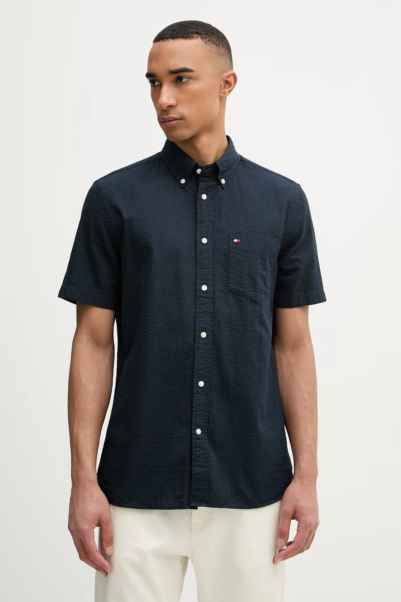 Мужская хлопковая рубашка