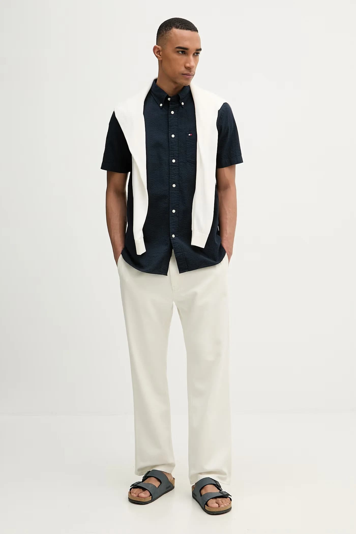 Мужская хлопковая рубашка - фото 2