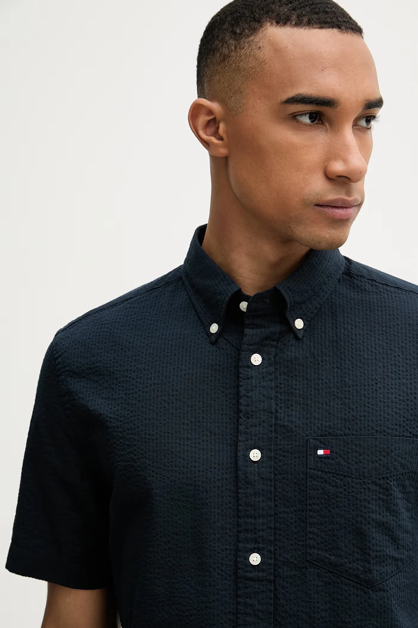 Мужская хлопковая рубашка - фото 4