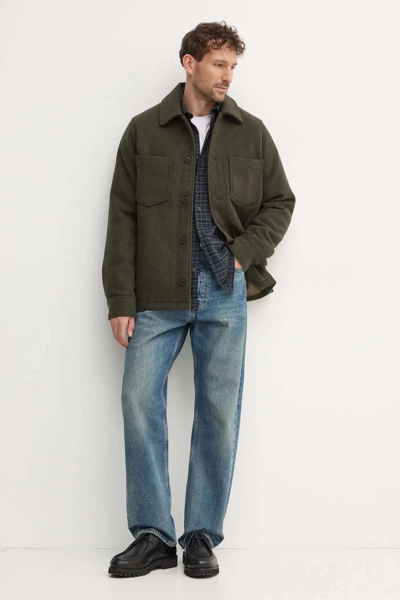 Хлопковая рубашка - фото 2