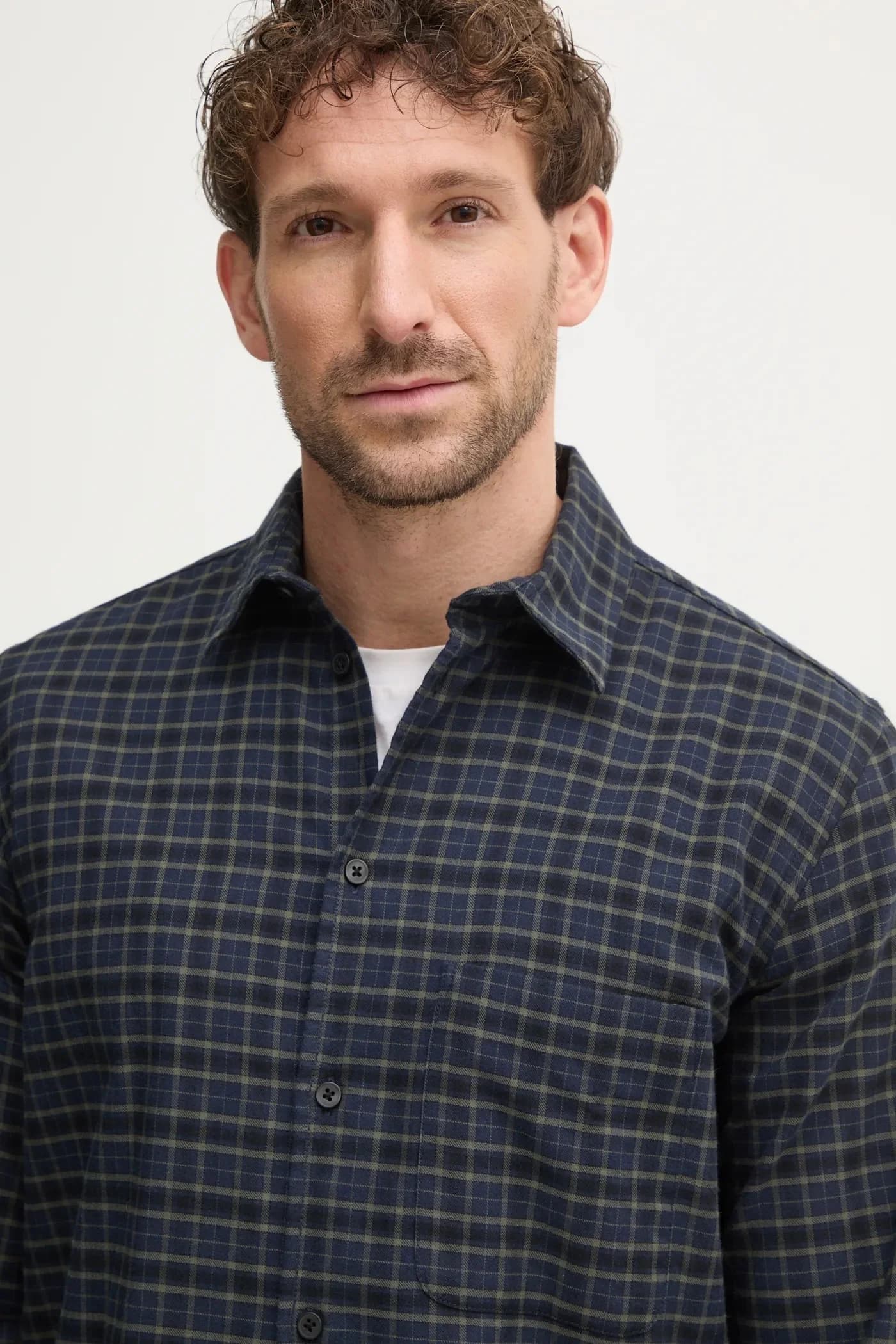 Хлопковая рубашка - фото 4