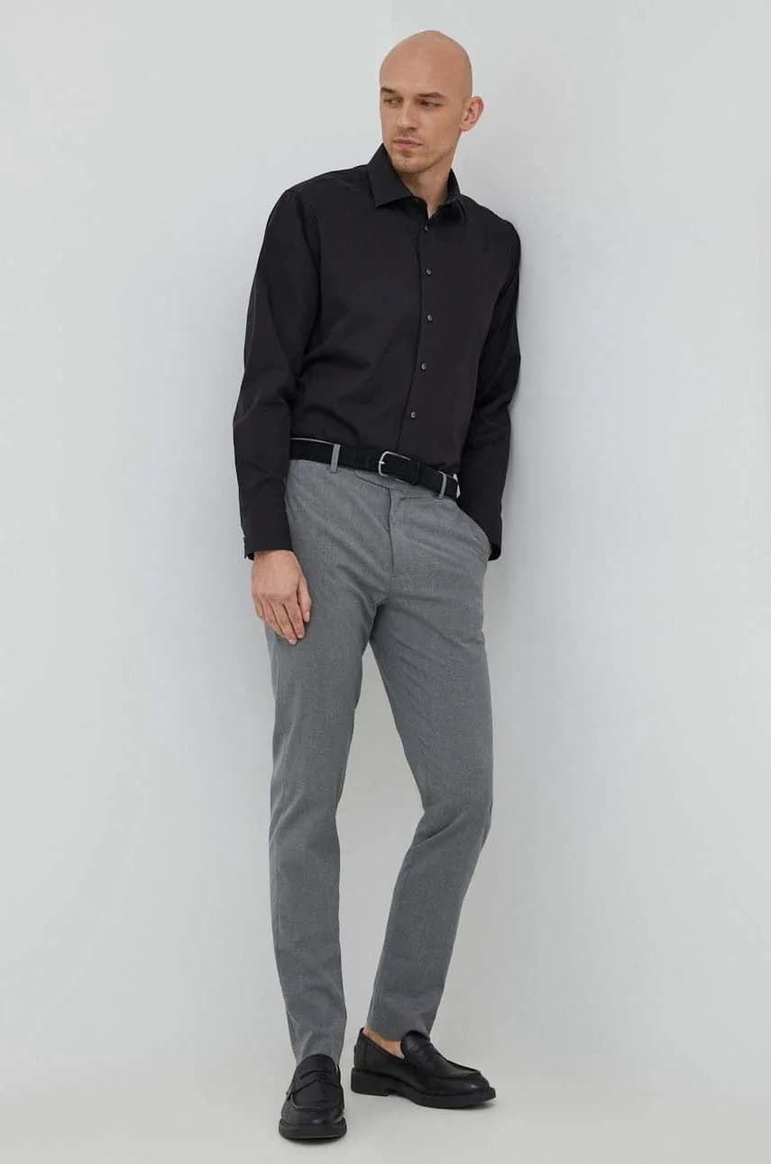 Фасонная рубашка из хлопка - фото 2